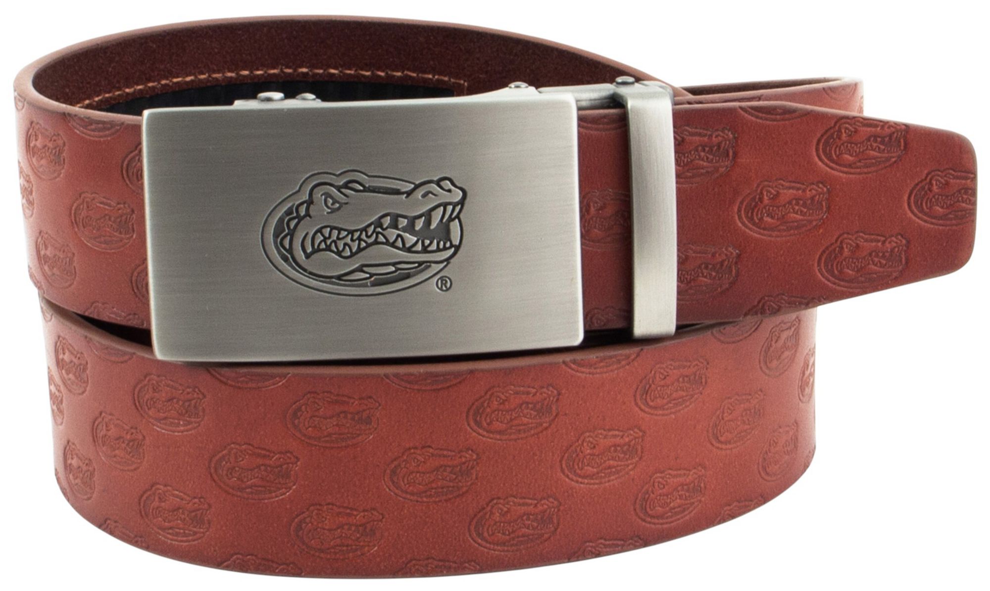 Eagles Wings Adult Florida Gators Brown Ratchet Belt