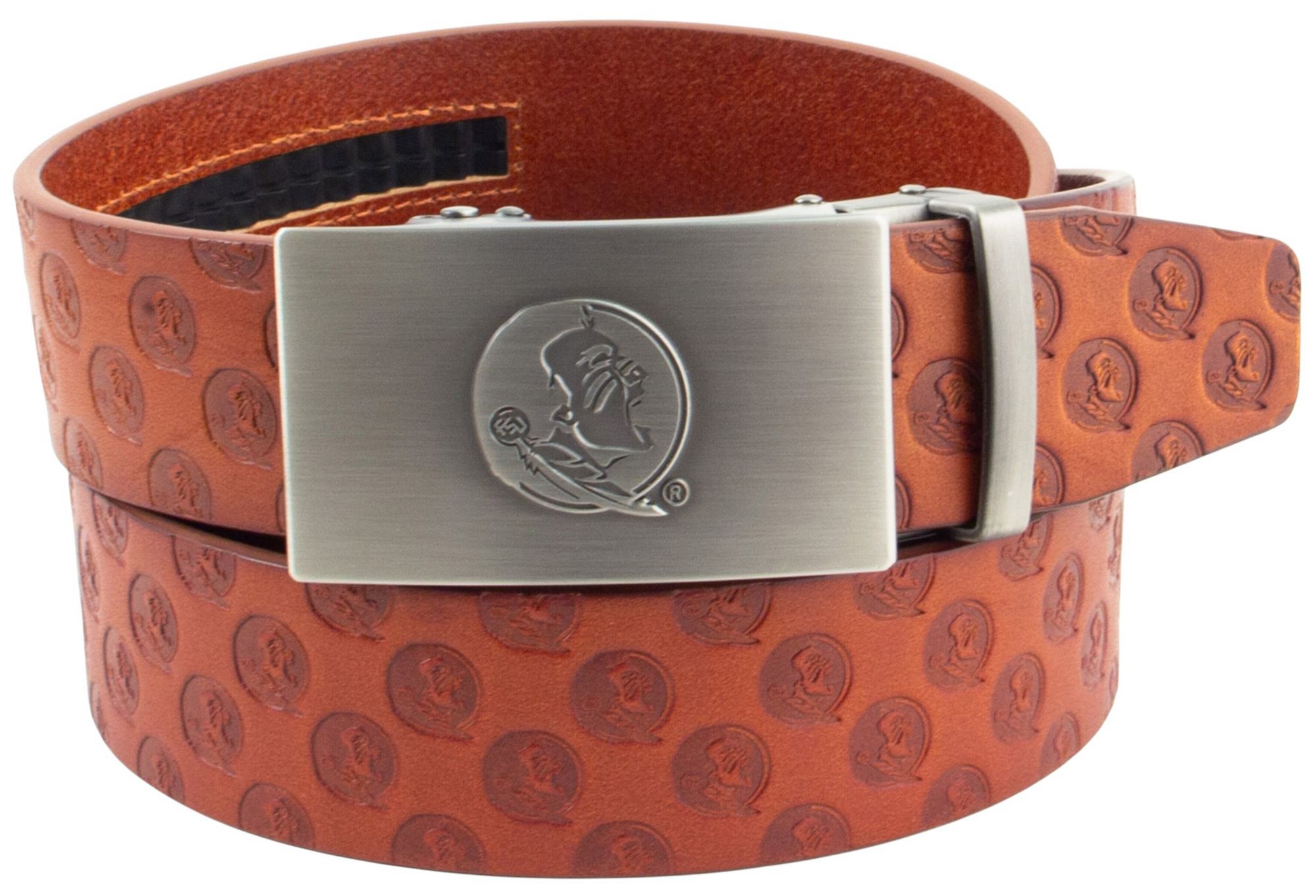Eagles Wings Adult Florida State Seminoles Brown Ratchet Belt