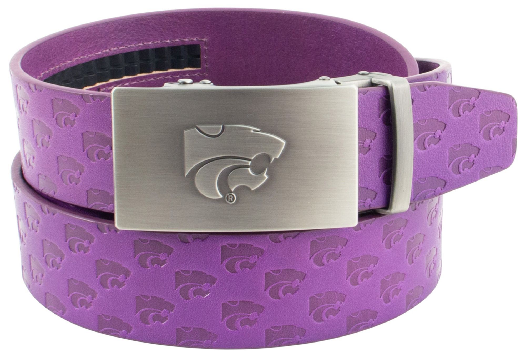 Eagles Wings Adult Kansas State Wildcats Purple Ratchet Belt