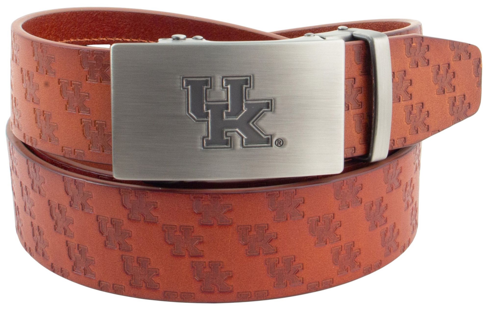 Eagles Wings Adult Kentucky Wildcats Brown Ratchet Belt