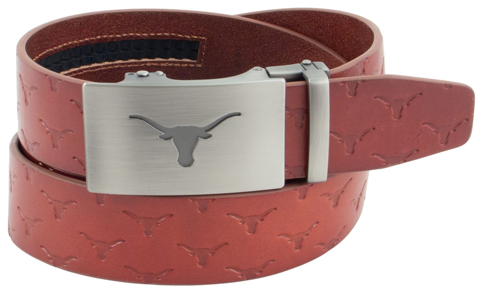 Eagles Wings Adult Texas Longhorns Brown Ratchet Belt