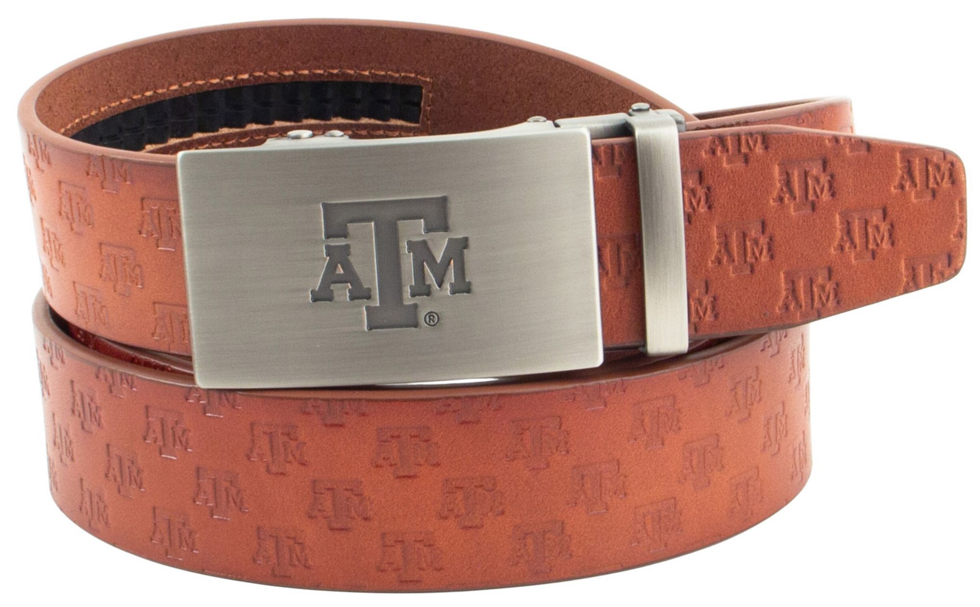 Eagles Wings Adult Texas A&M Aggies Brown Ratchet Belt