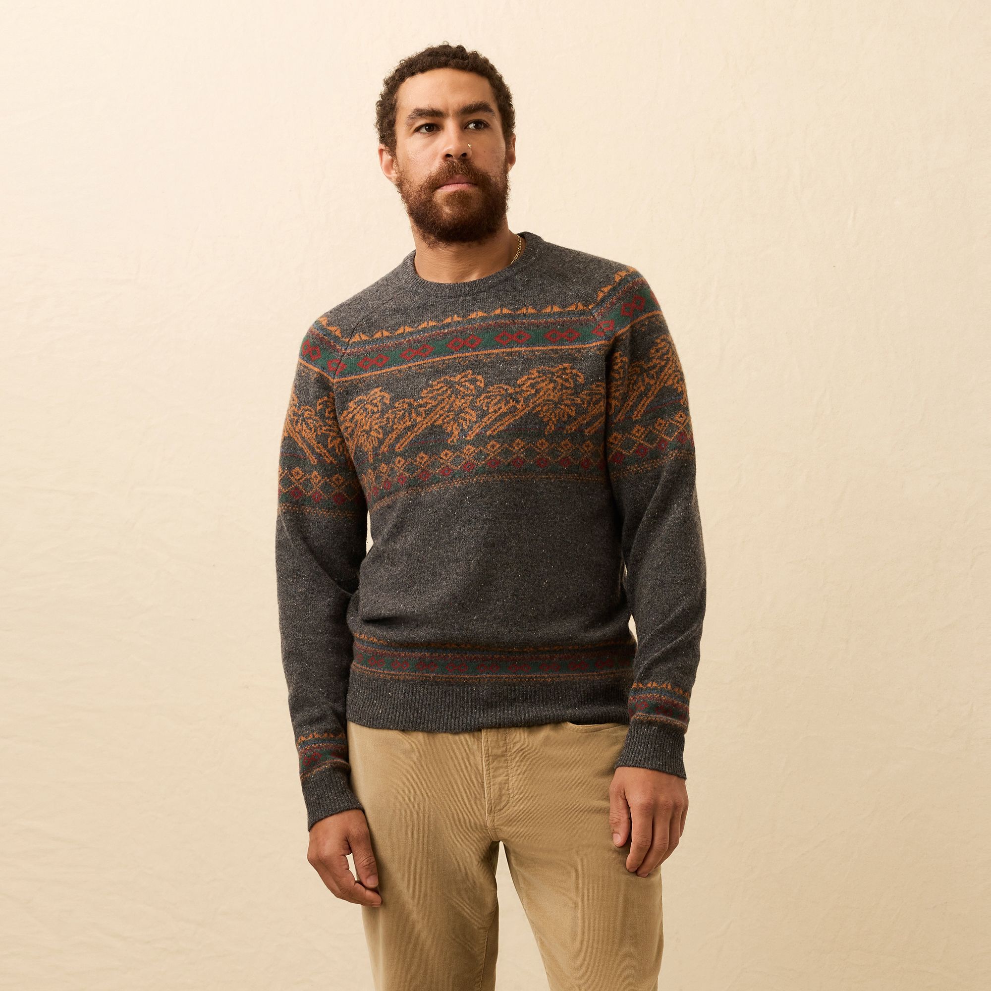 Charcoal Coast Fairisle