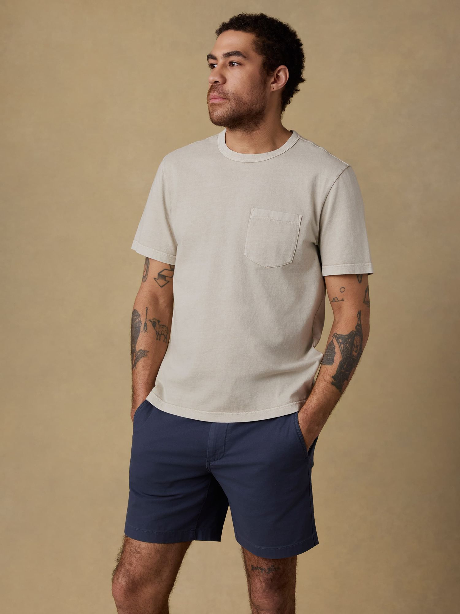 Faherty  Men's Recycled Cotton T-Shirt