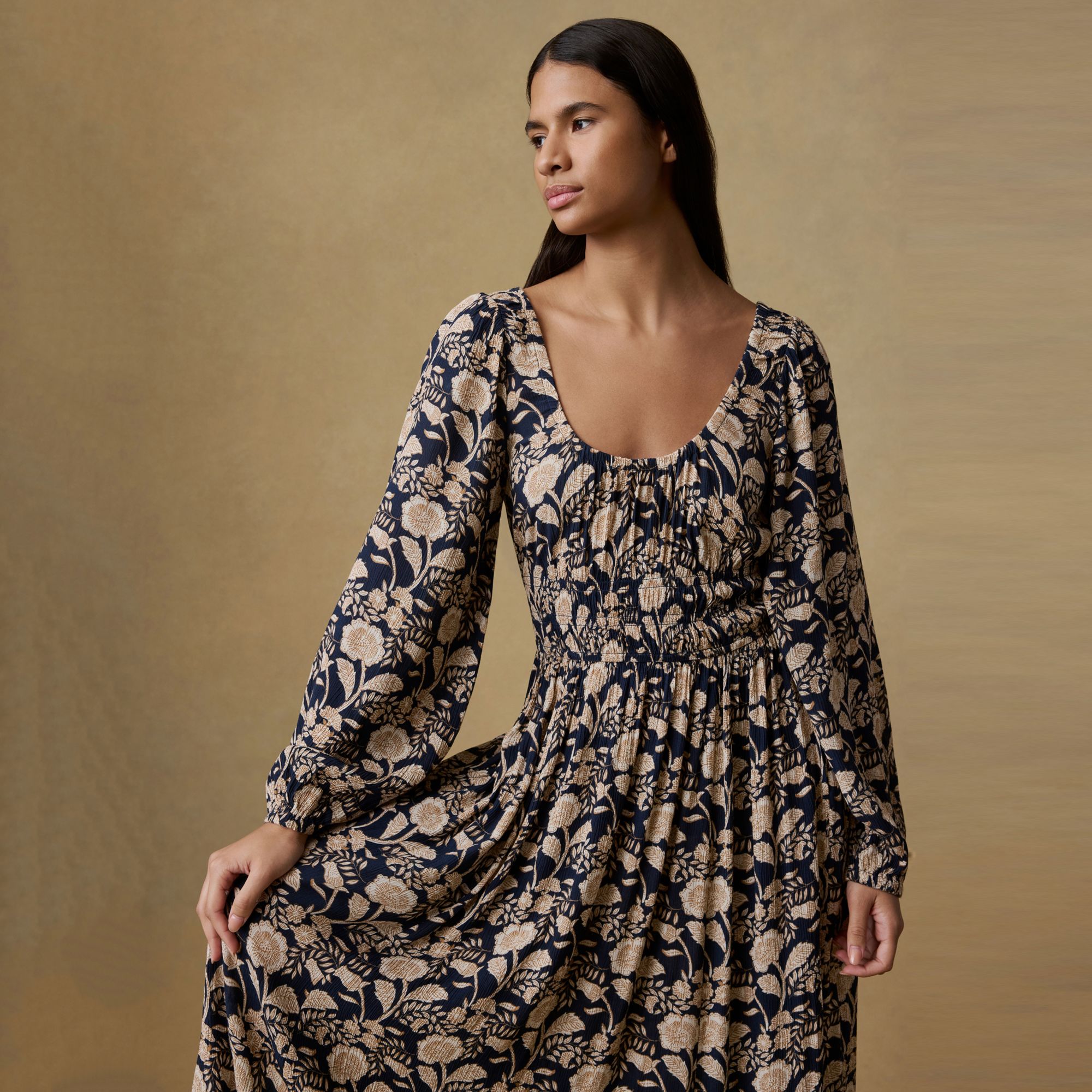 Faherty Women's Sunseeker Long Sleeve Dress