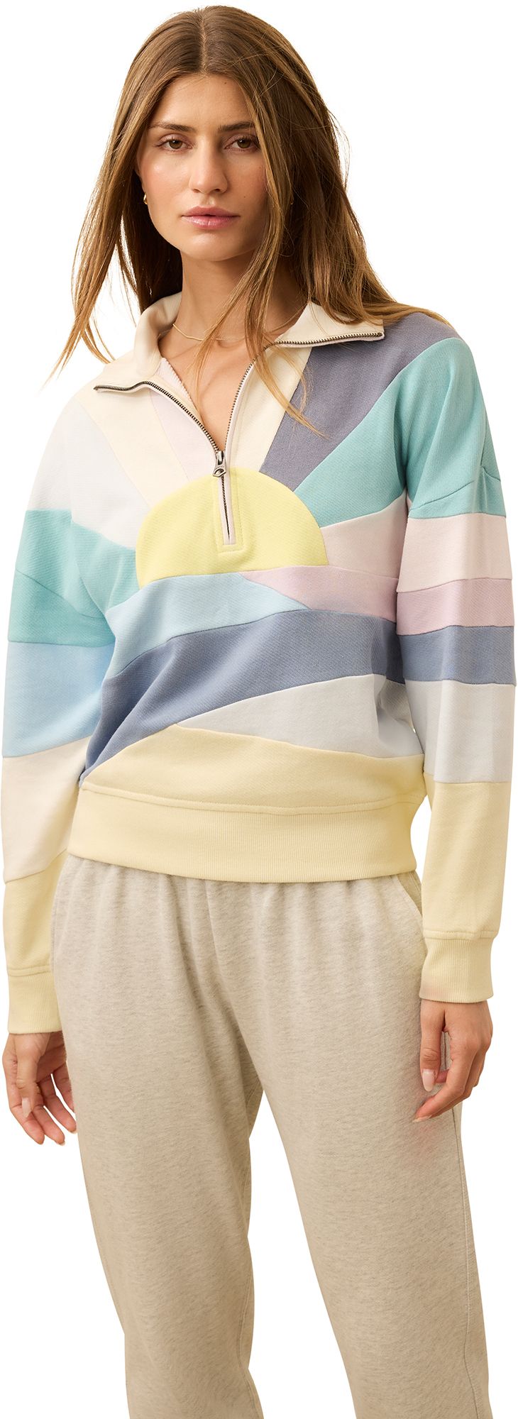 Faherty Women's 1/4 Zip Soleil