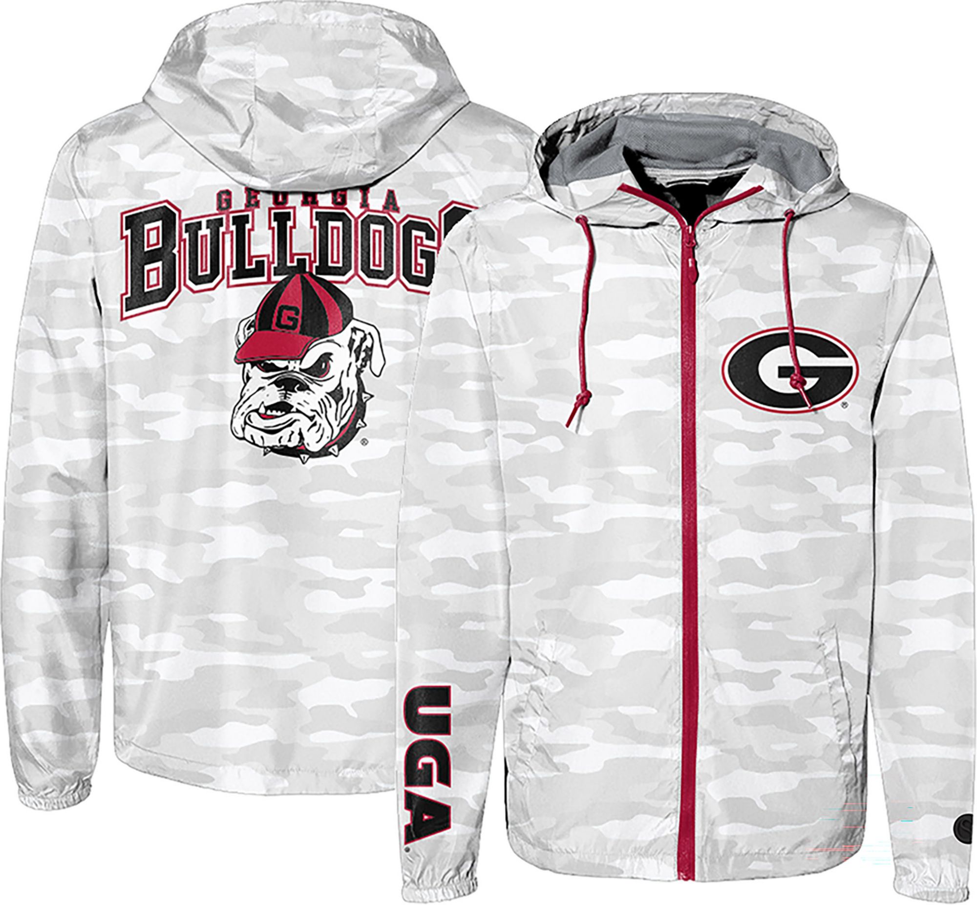 Something Inked Adult Georgia Bulldogs College Camo Jacket