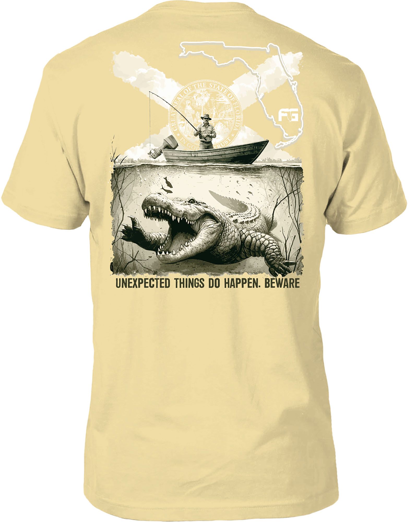 FloGrown Men's Unexpected Catch Short Sleeve T-Shirt