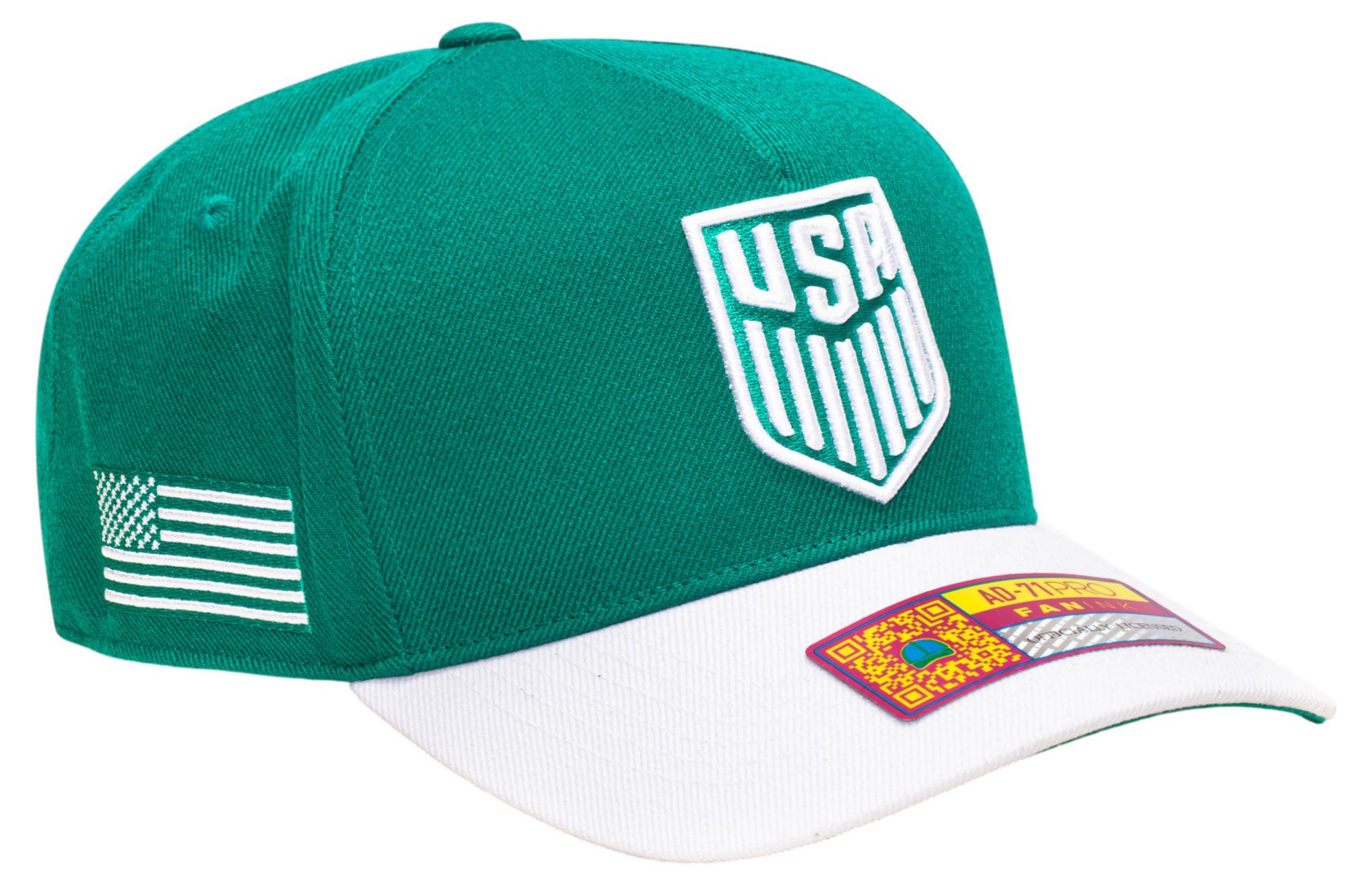 Fan Ink Adult USMNT 2026 Green City Pride Adjustable Hat