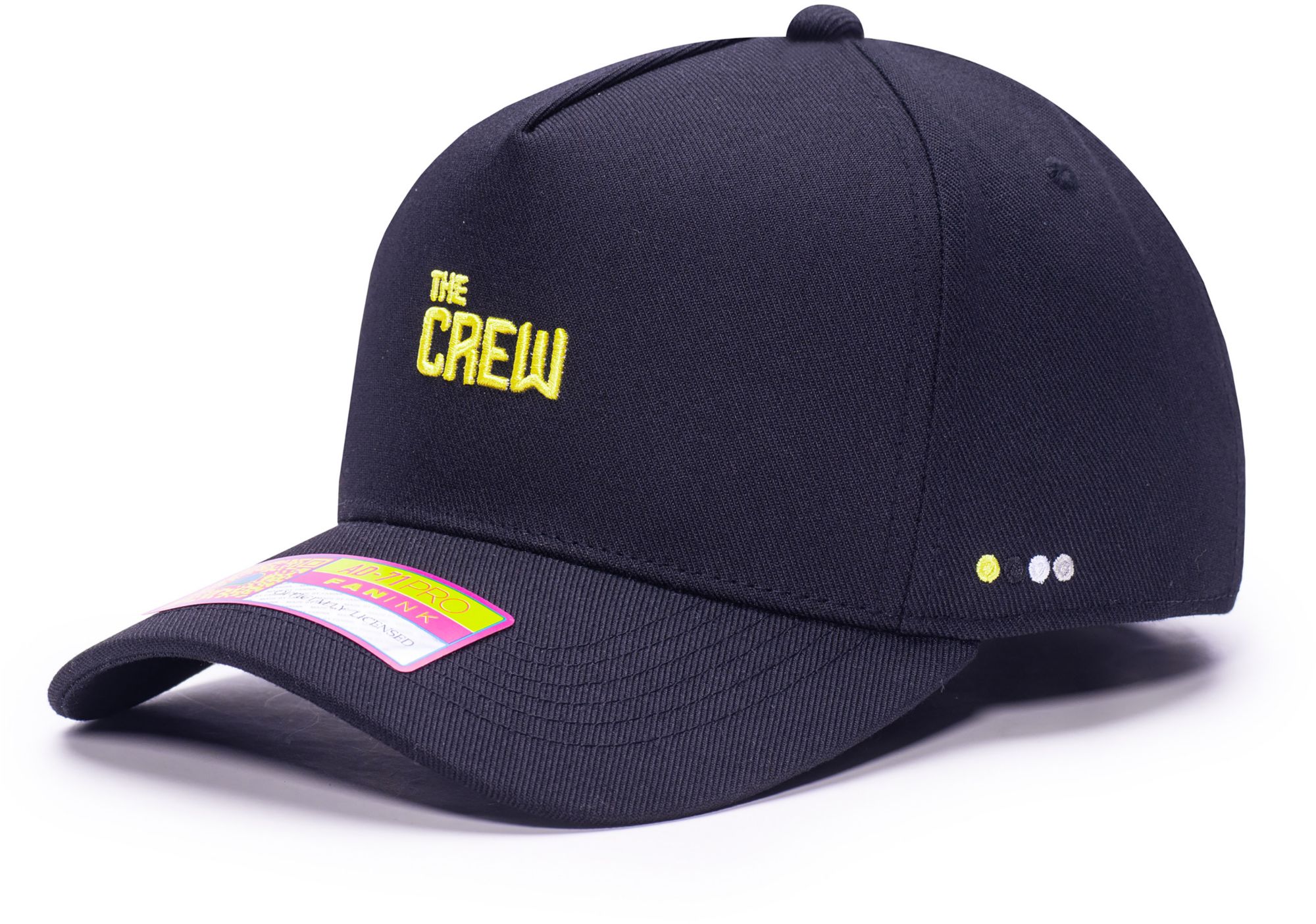 Fan Ink Men's Columbus Crew Black Maverick Adjustable Trucker Hat