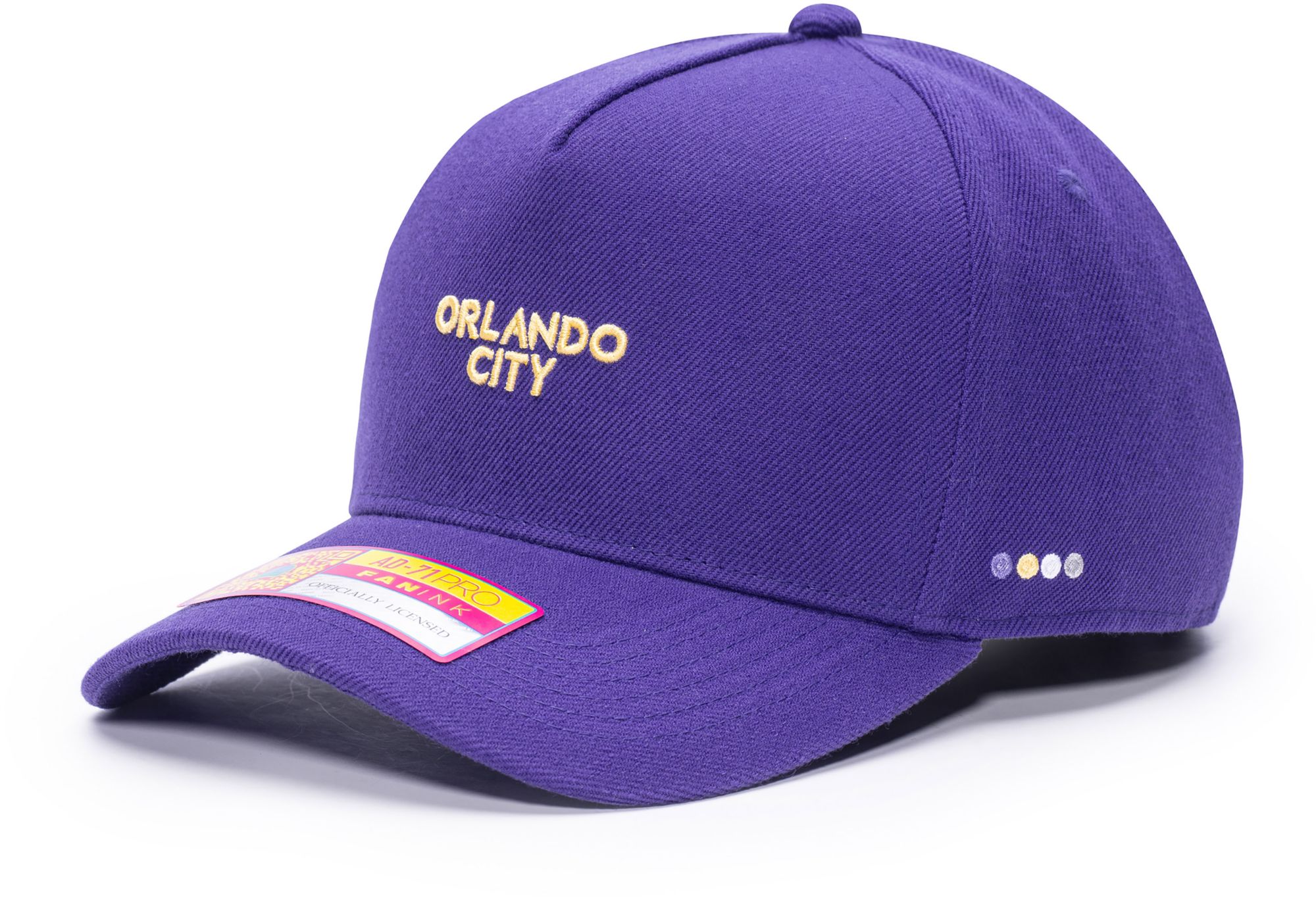 Fan Ink Men's Orlando City Purple Maverick Adjustable Trucker Hat