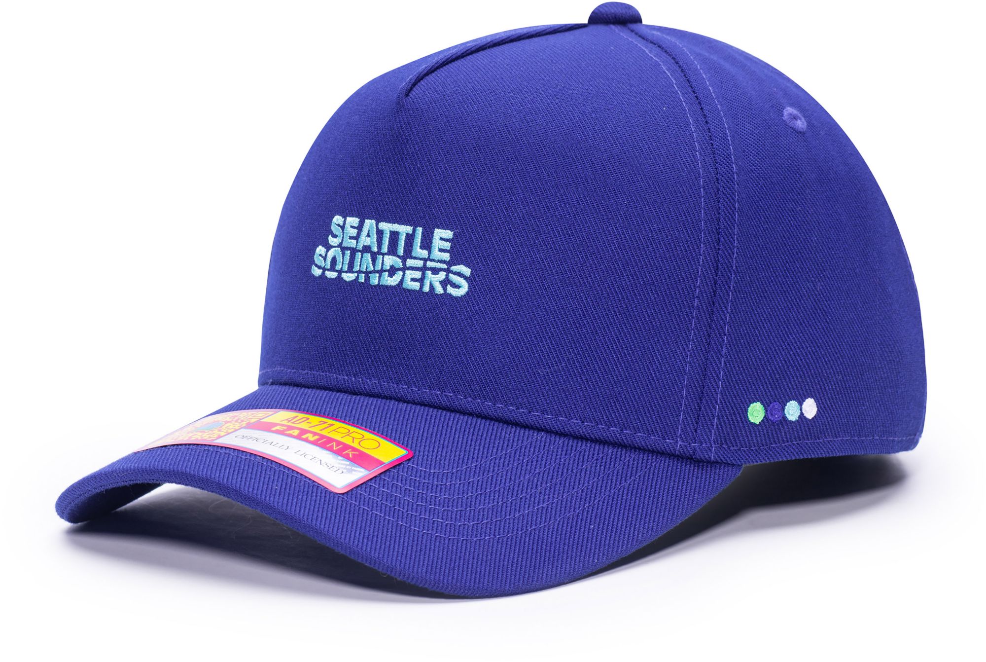 Fan Ink Men's Seattle Sounders Royal Maverick Adjustable Trucker Hat