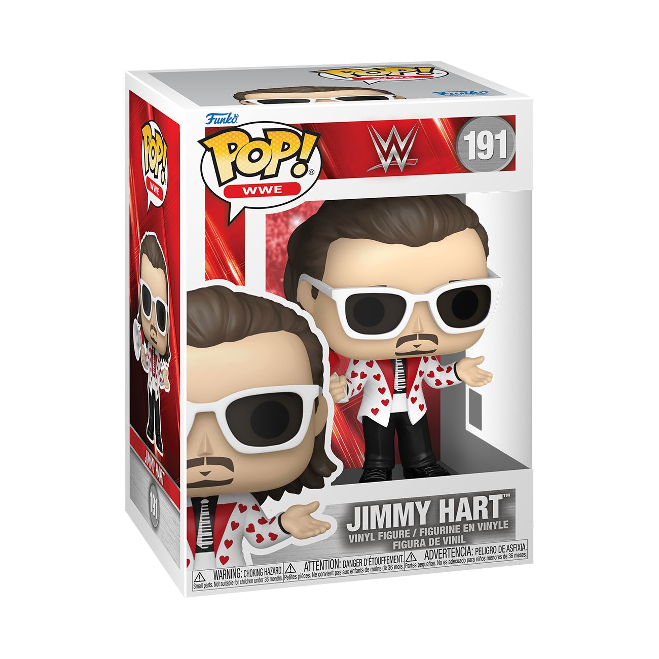 Funko WWE Jimmy Heart Pop Figure