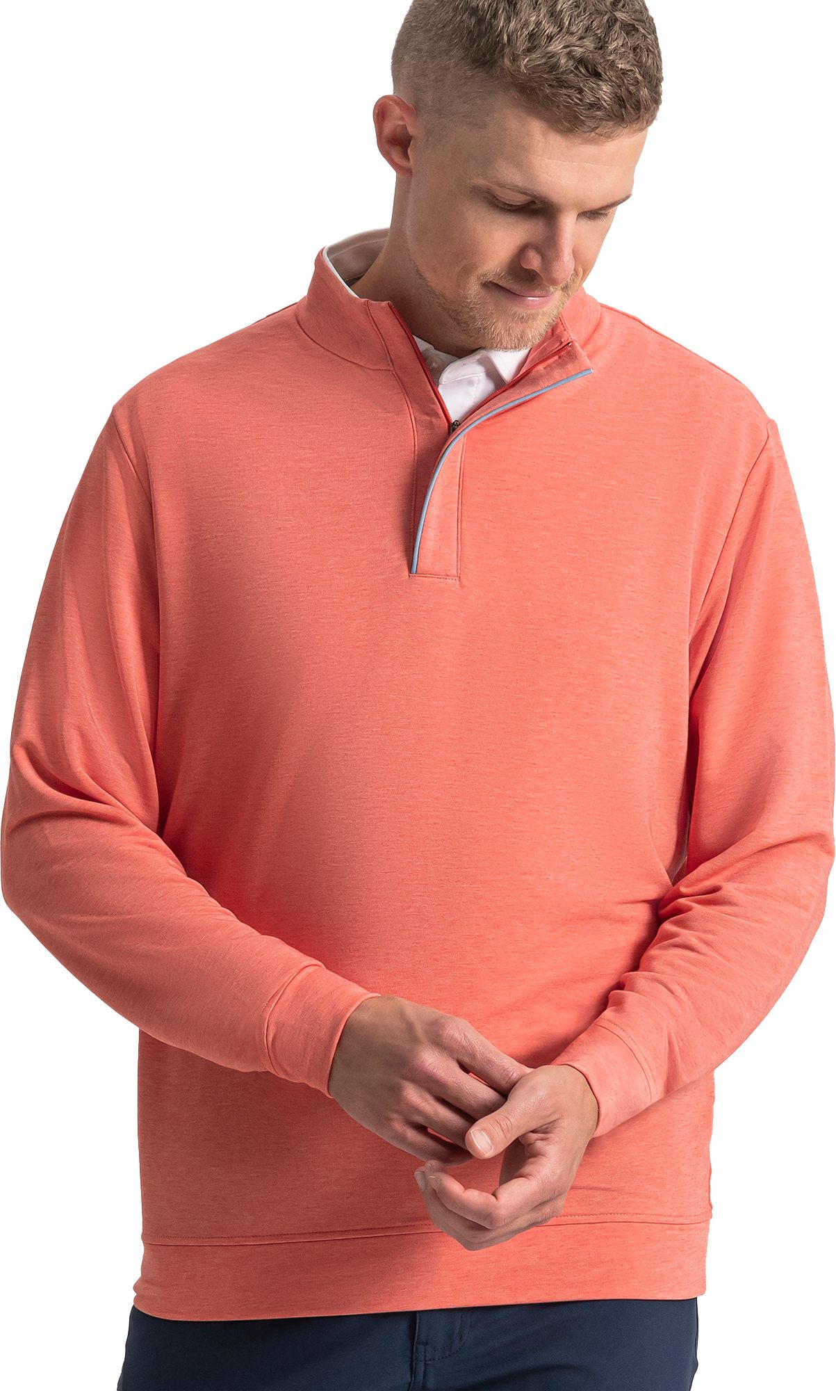 FootJoy Men's Drirelease French Terry Golf ¼ Zip