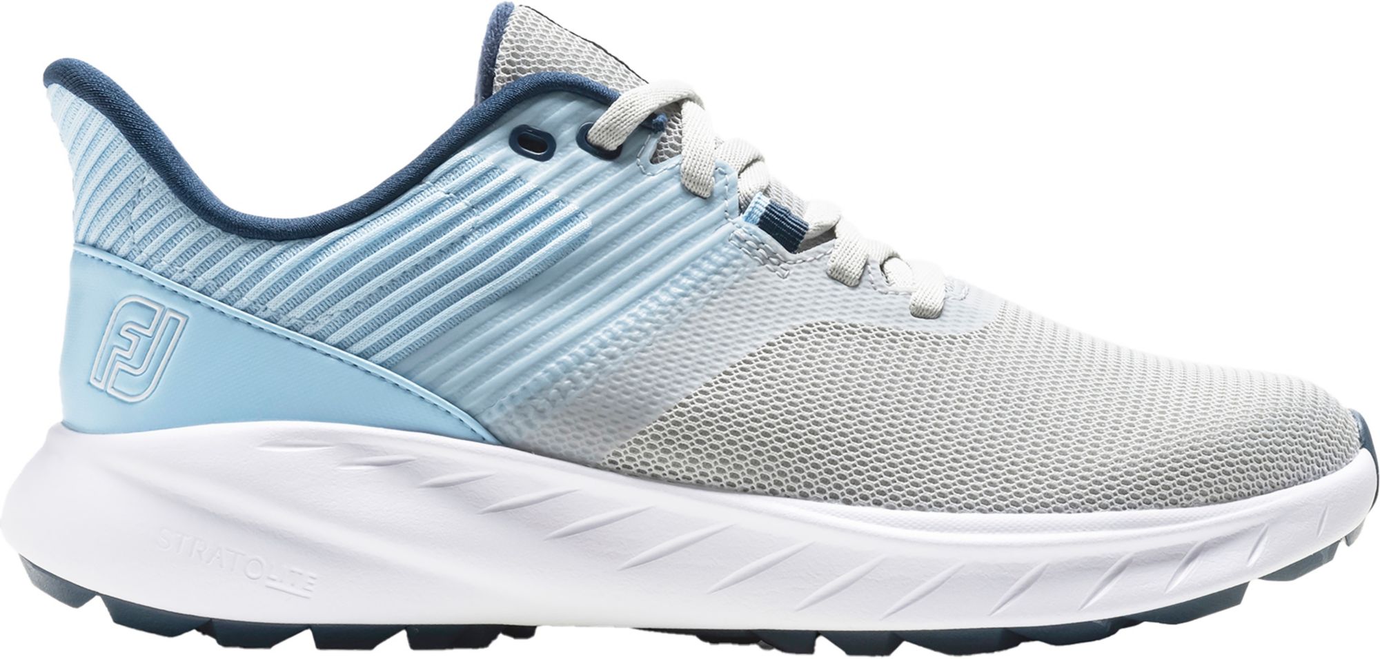 Grey/Blue/White