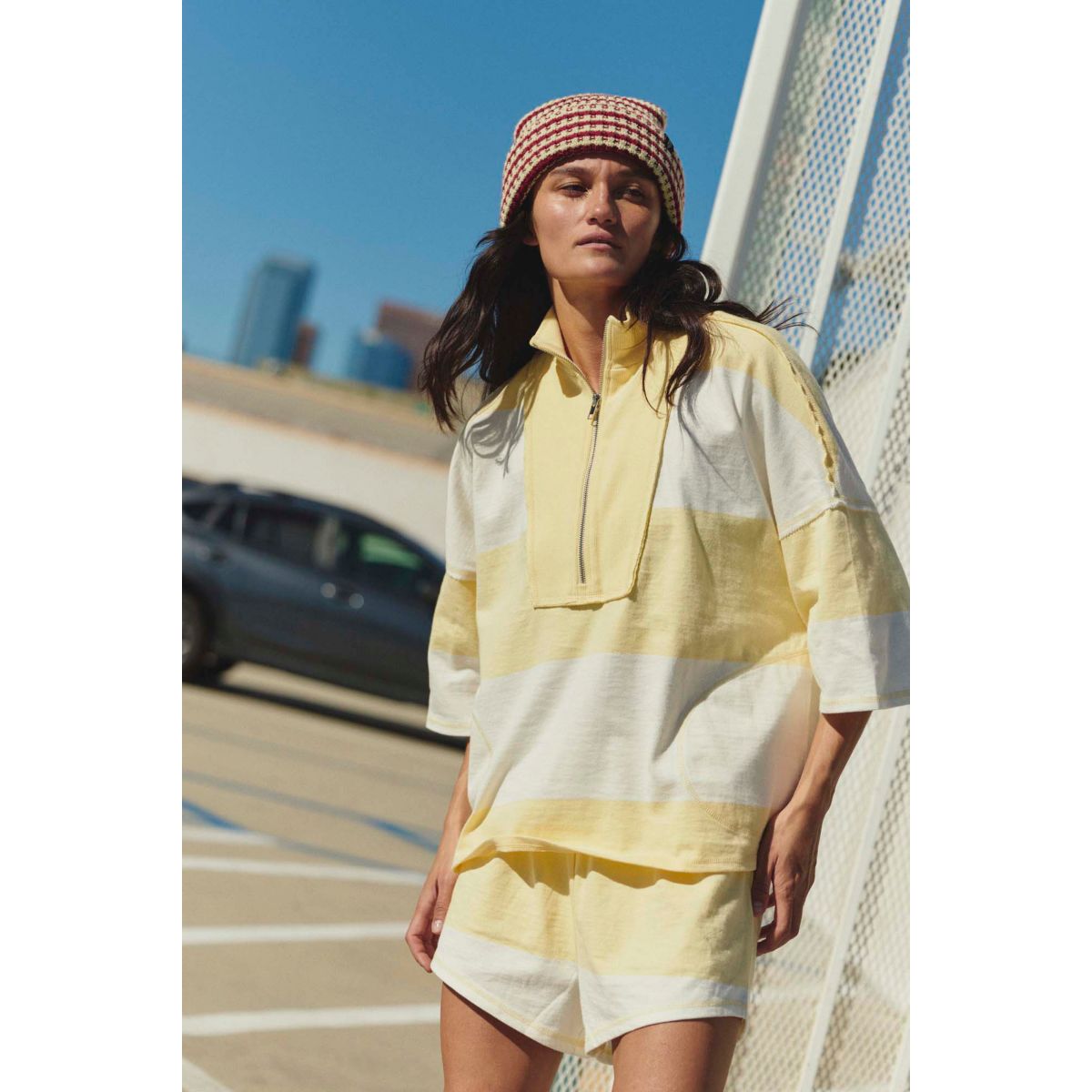 knee length dresses for ladies Arden Midi Shirt Dress – Marine Layer main image 0
