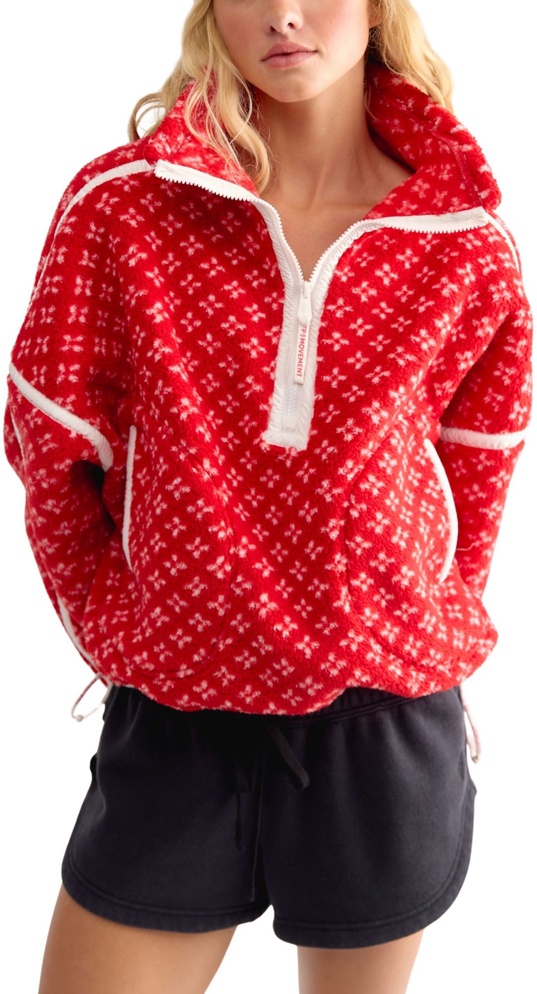 FP Movement Women's Printed Mountain High Fleece 1/2 Zip
