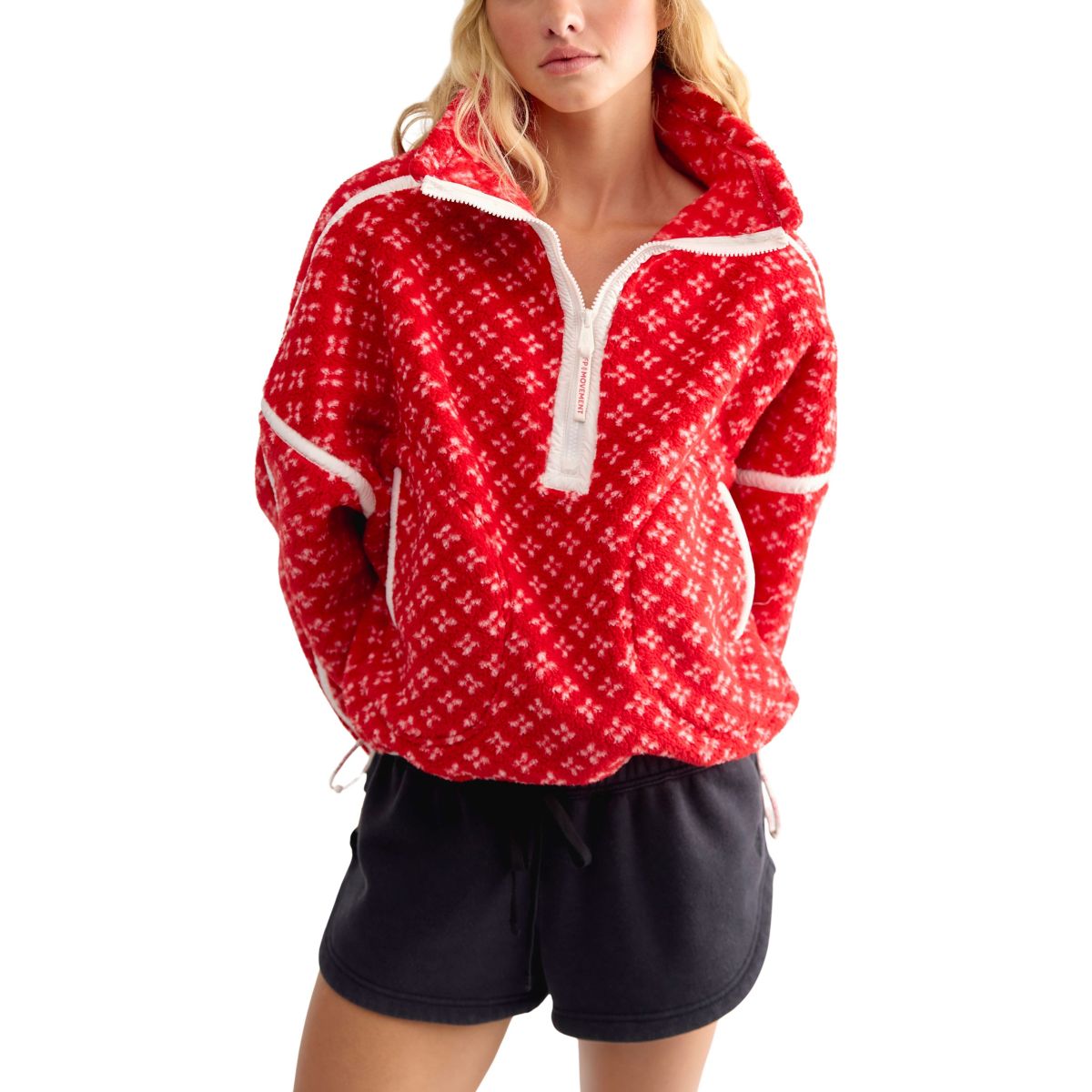 FP Movement Women's Printed Mountain High Fleece 1/2 Zip