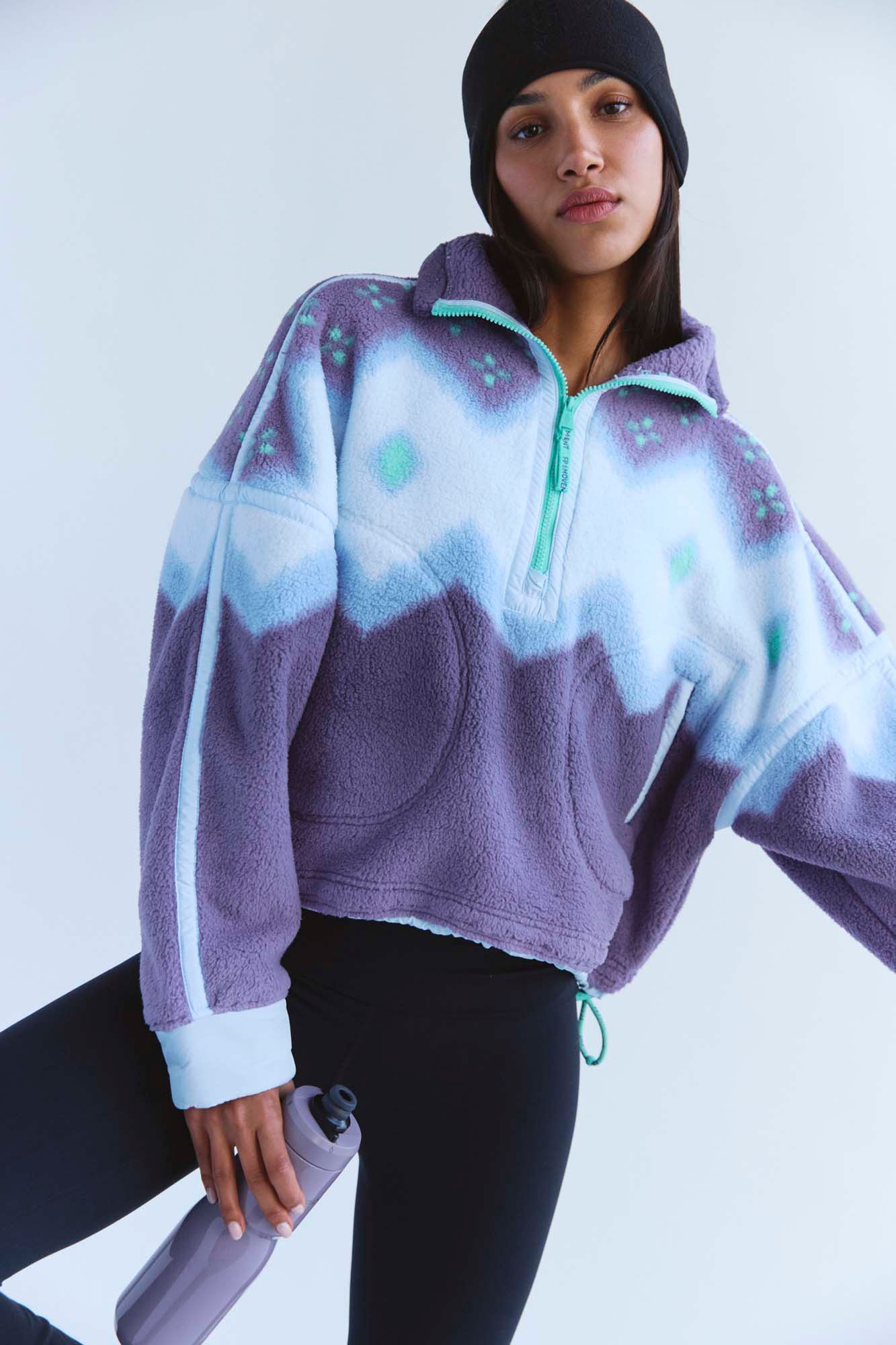 FP Movement Women's Printed Mountain High Fleece 1/2 Zip