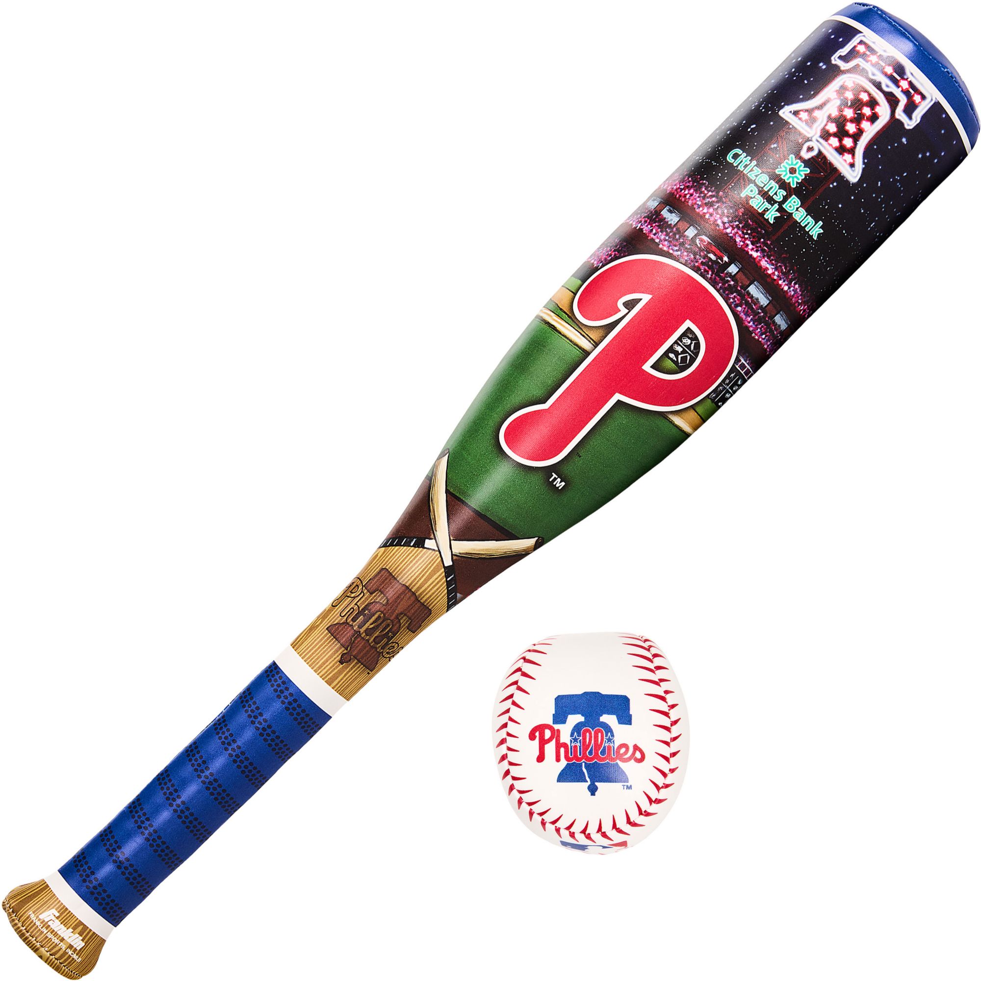 Franklin Philadelphia Phillies Club Culture Soft Bat and Ball Set