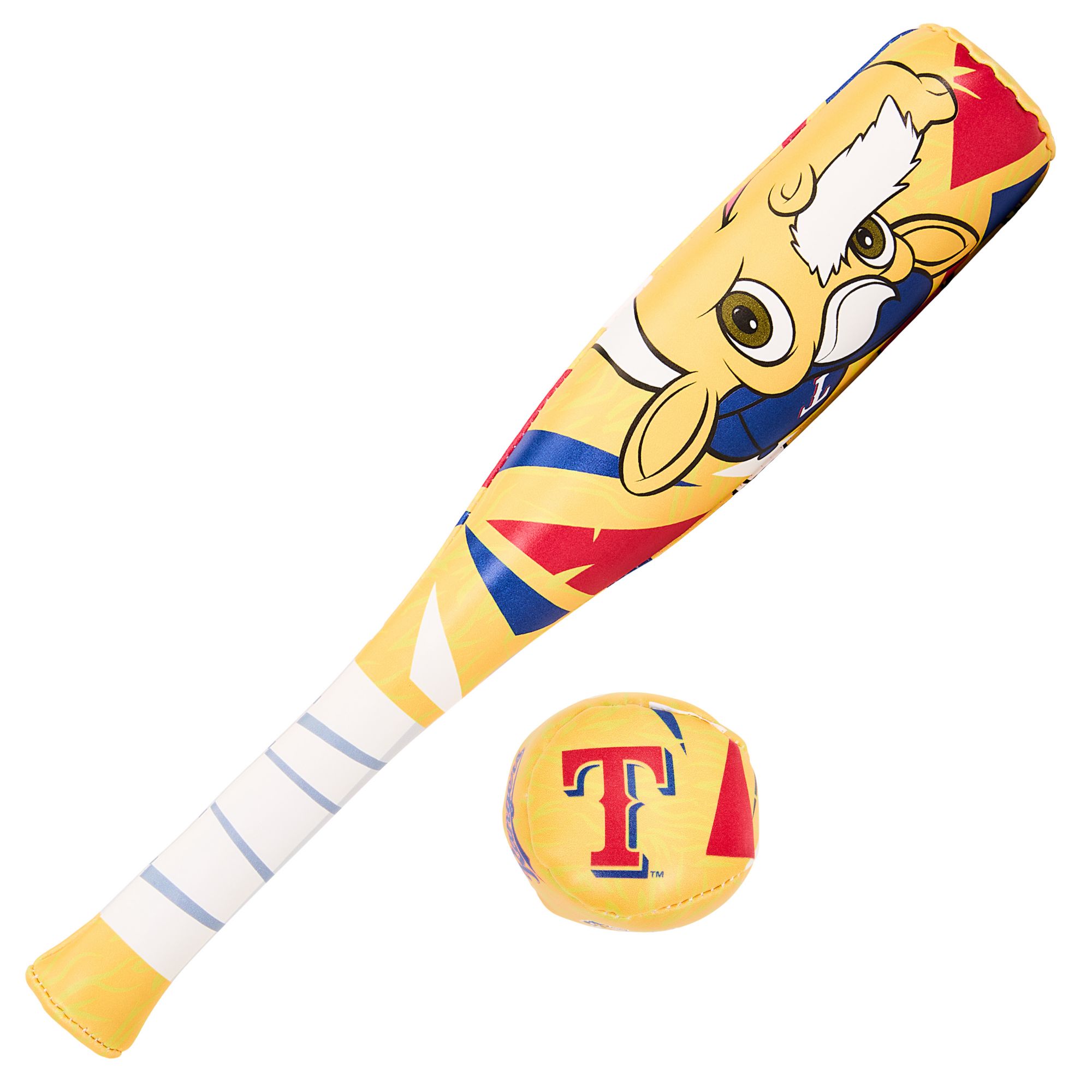 Franklin Texas Rangers Mascot Bat and Ball Set