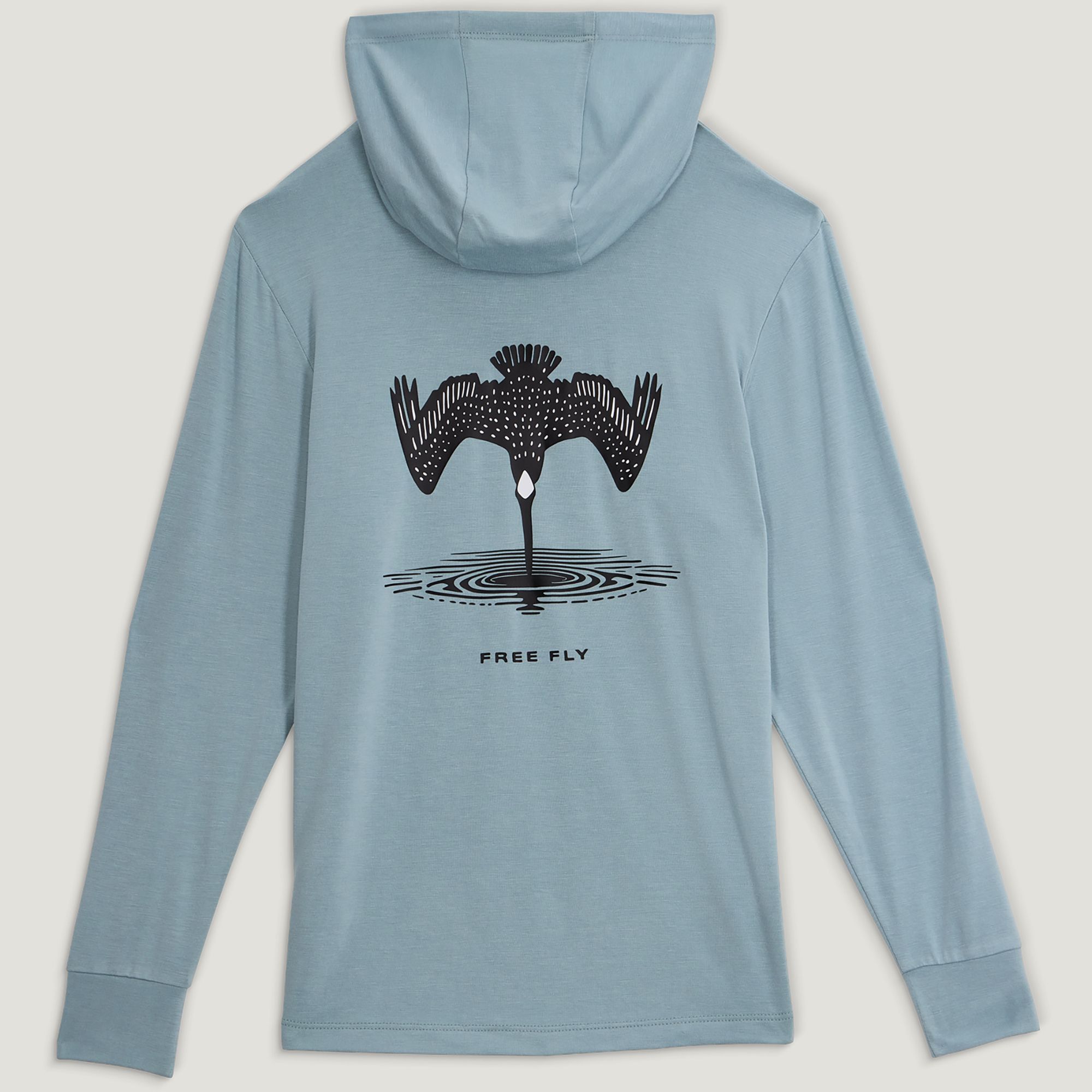 Free Fly Youth Bamboo Shade Graphic Hoodie