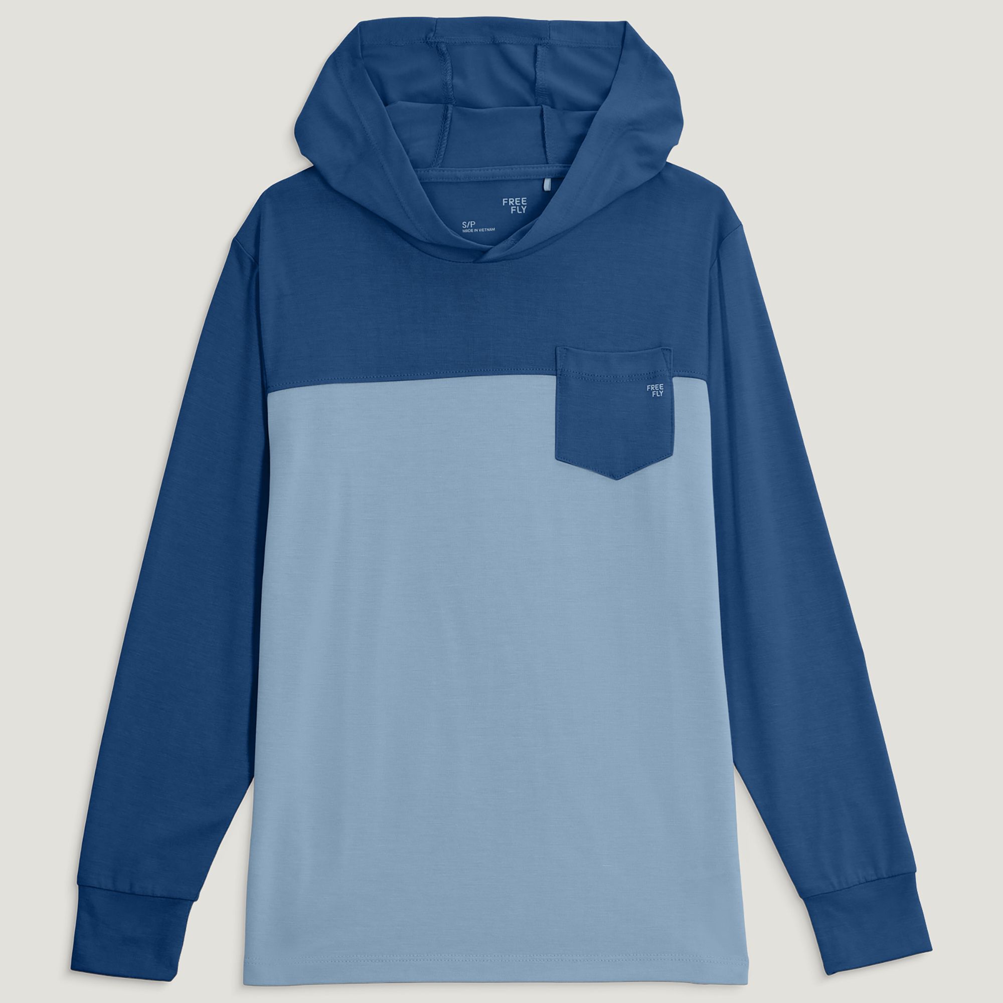 Free Fly Youth Colorblock Bamboo Shade Hoodie