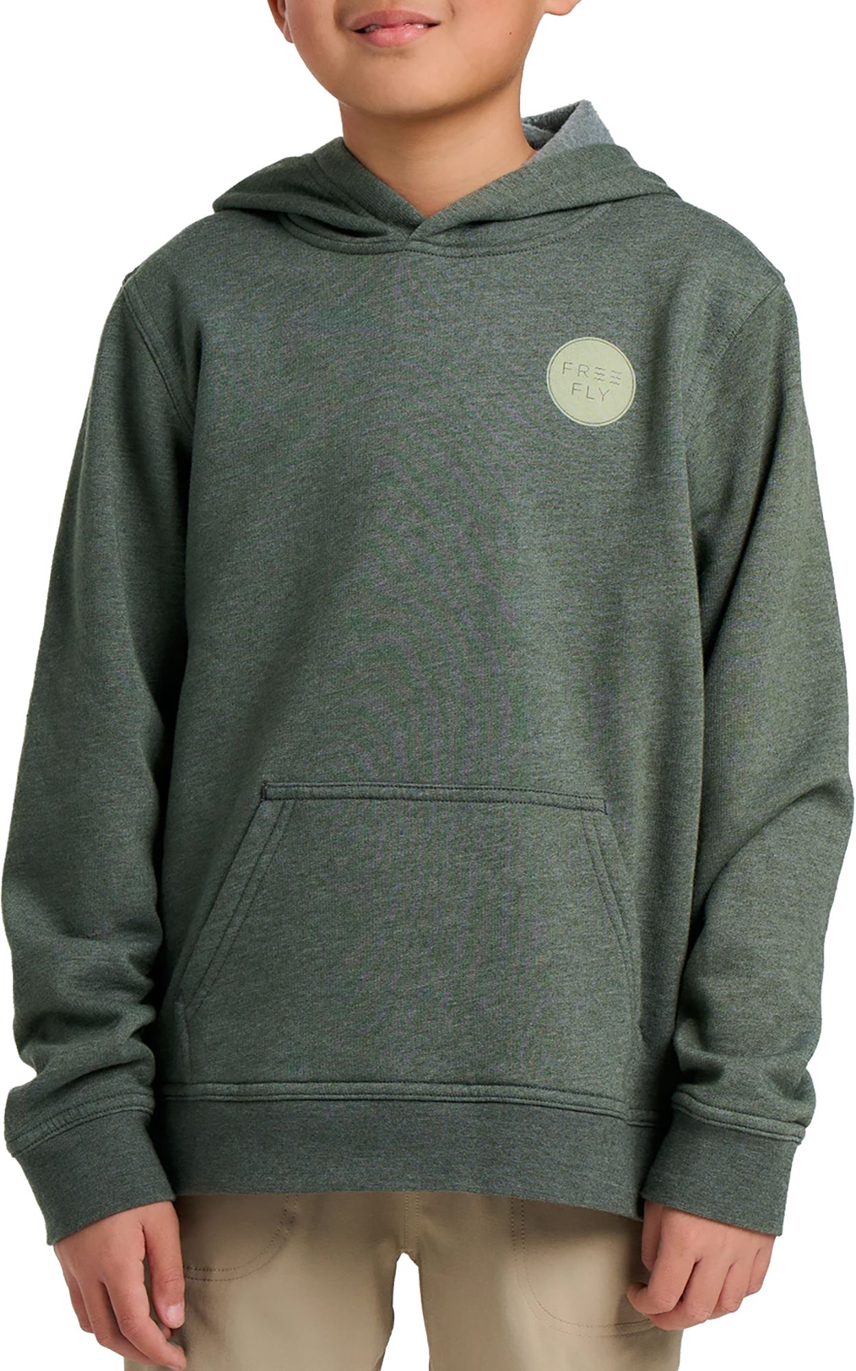 Free Fly Kids' Logo Fleece Hoodie