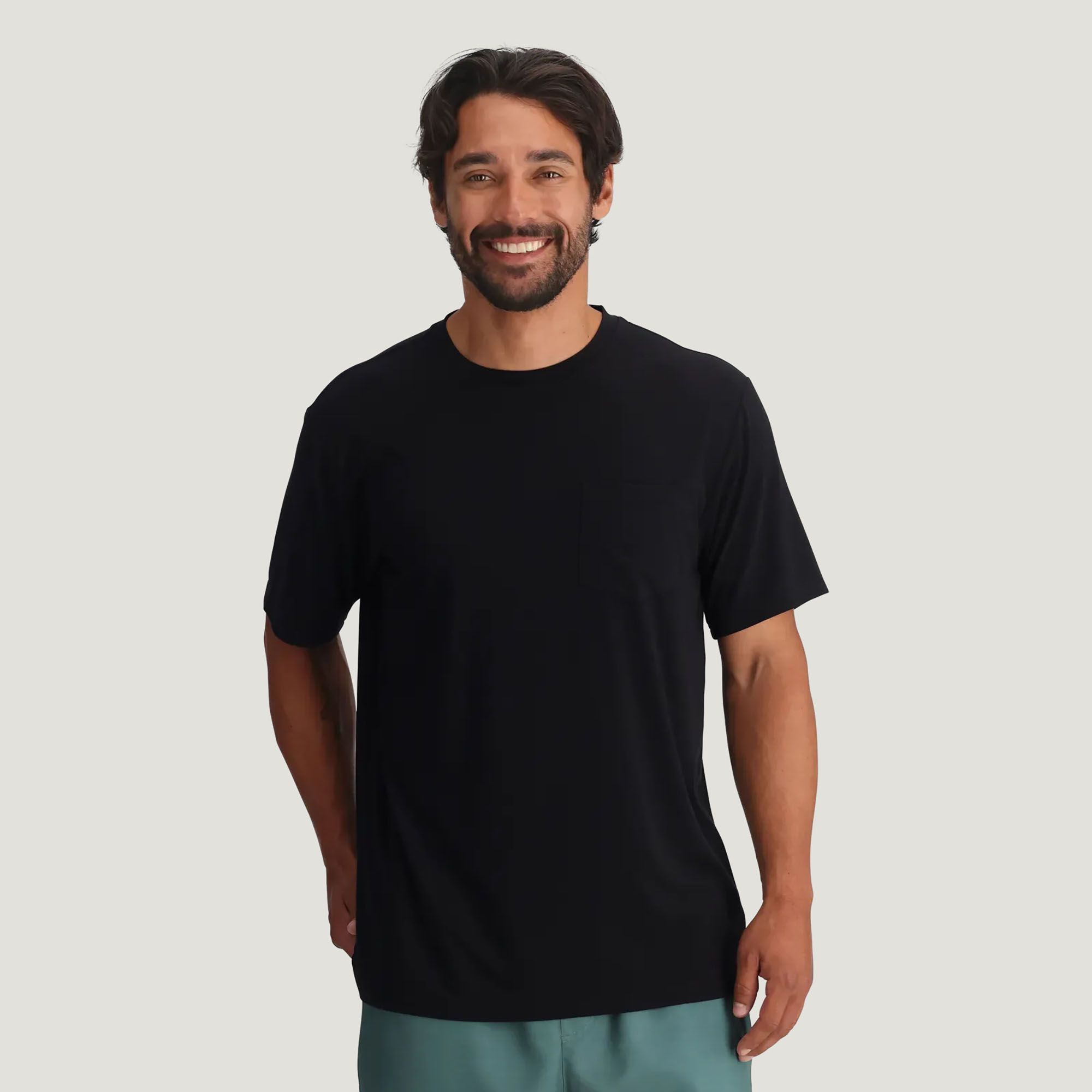 Free Fly Men's Bamboo Flex Pocket T-Shirt