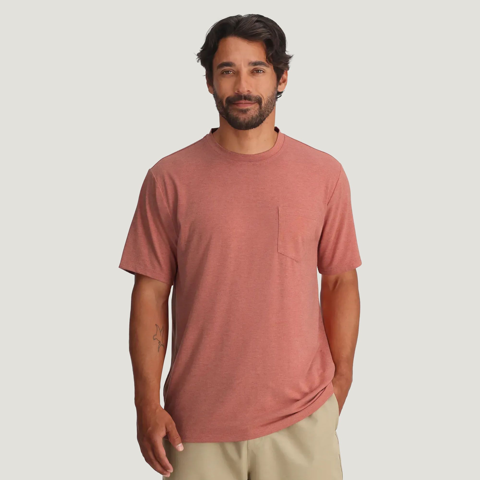 Free Fly Men's Bamboo Flex Pocket T-Shirt