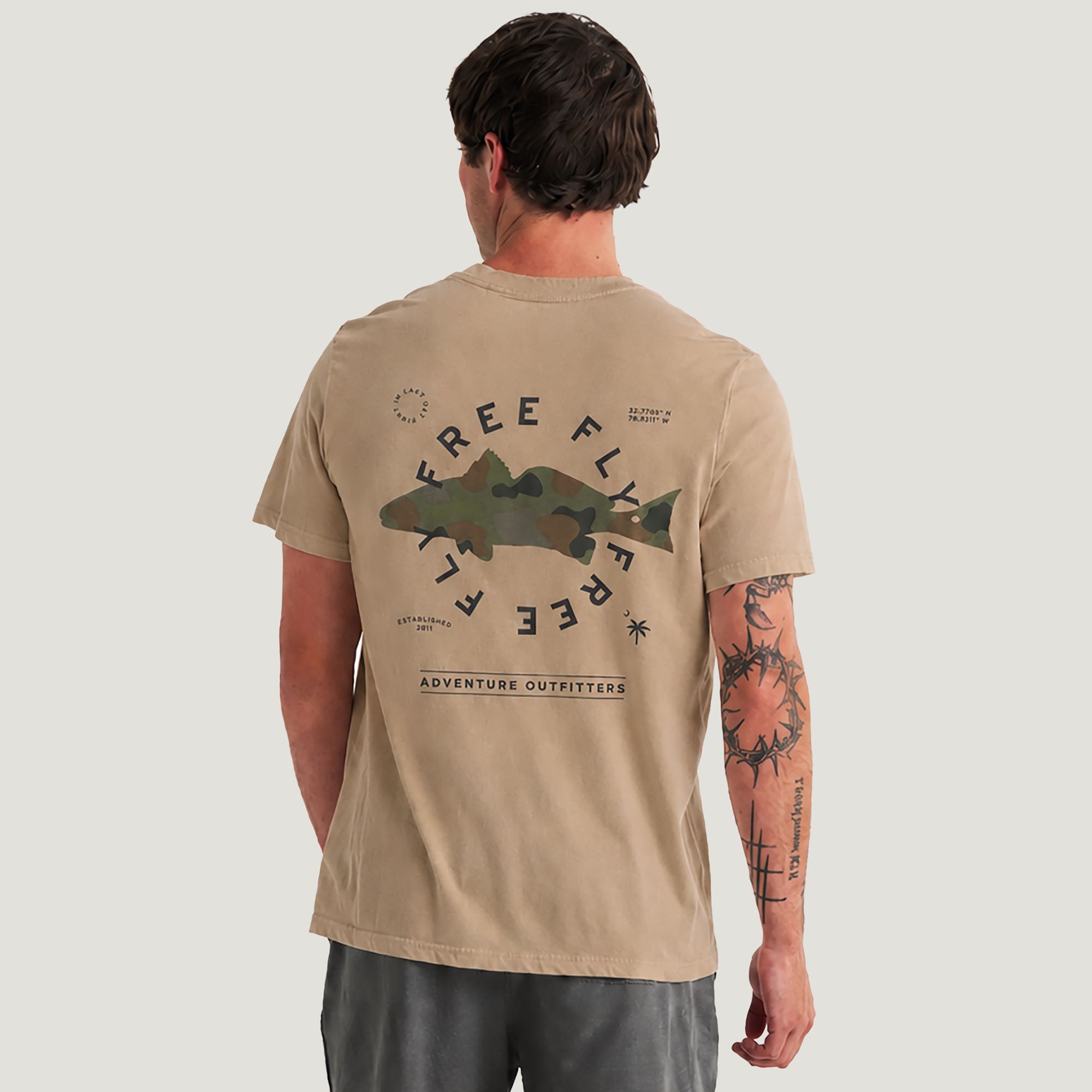 Free Fly Men's Target Species Pocket T-Shirt