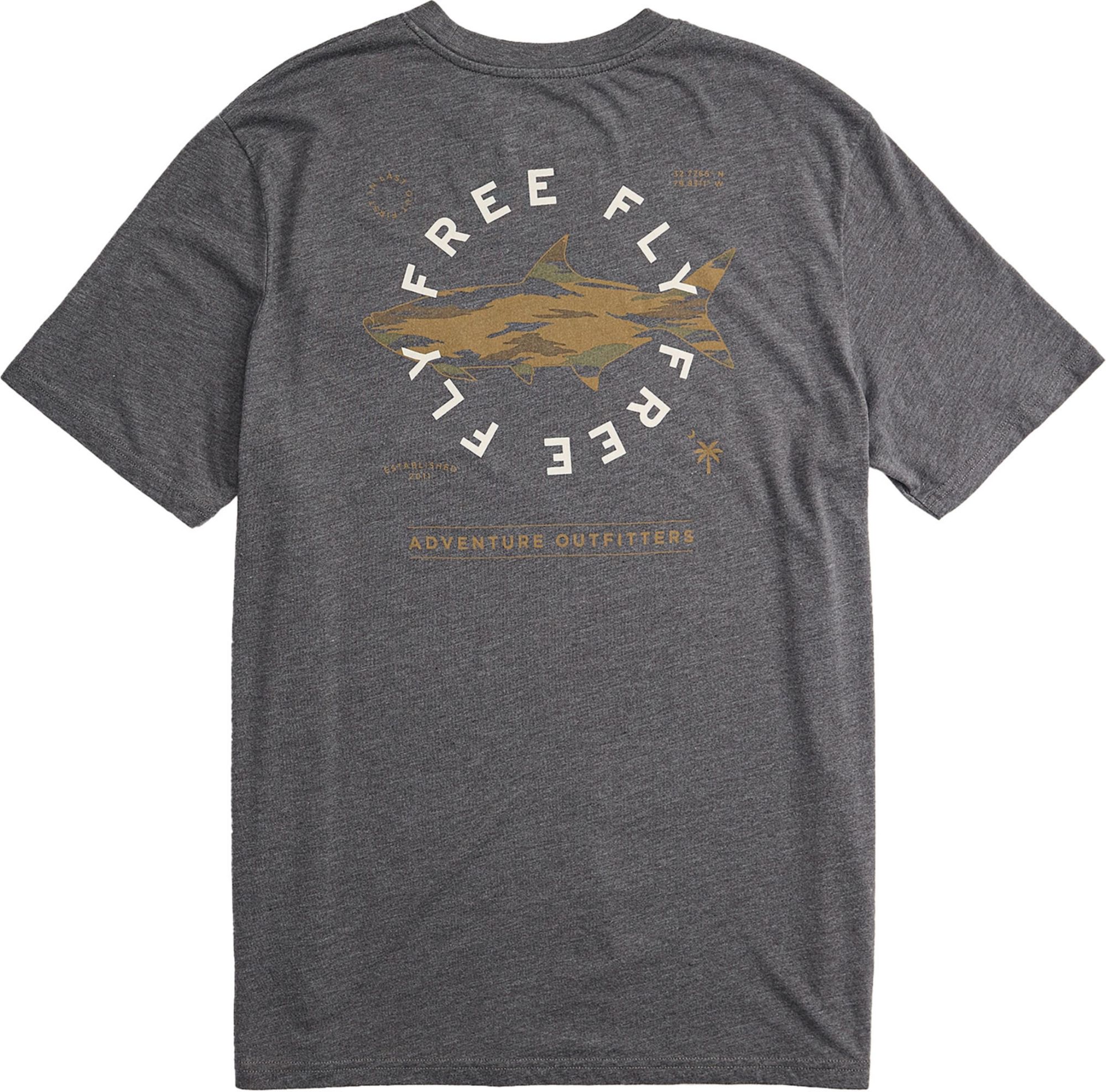 Free Fly Men's Camo Tarpon Pocket T-Shirt