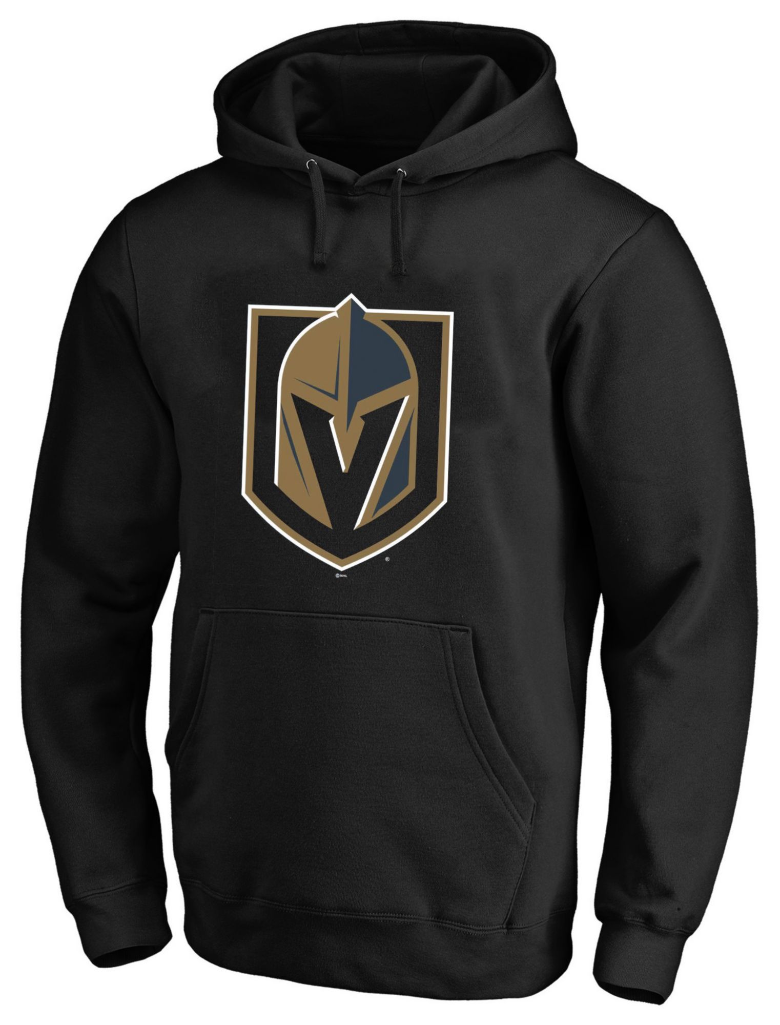 Profile Varsity Men's Vegas Golden Knights Black Big and Tall Logo Pullover Hoodie
