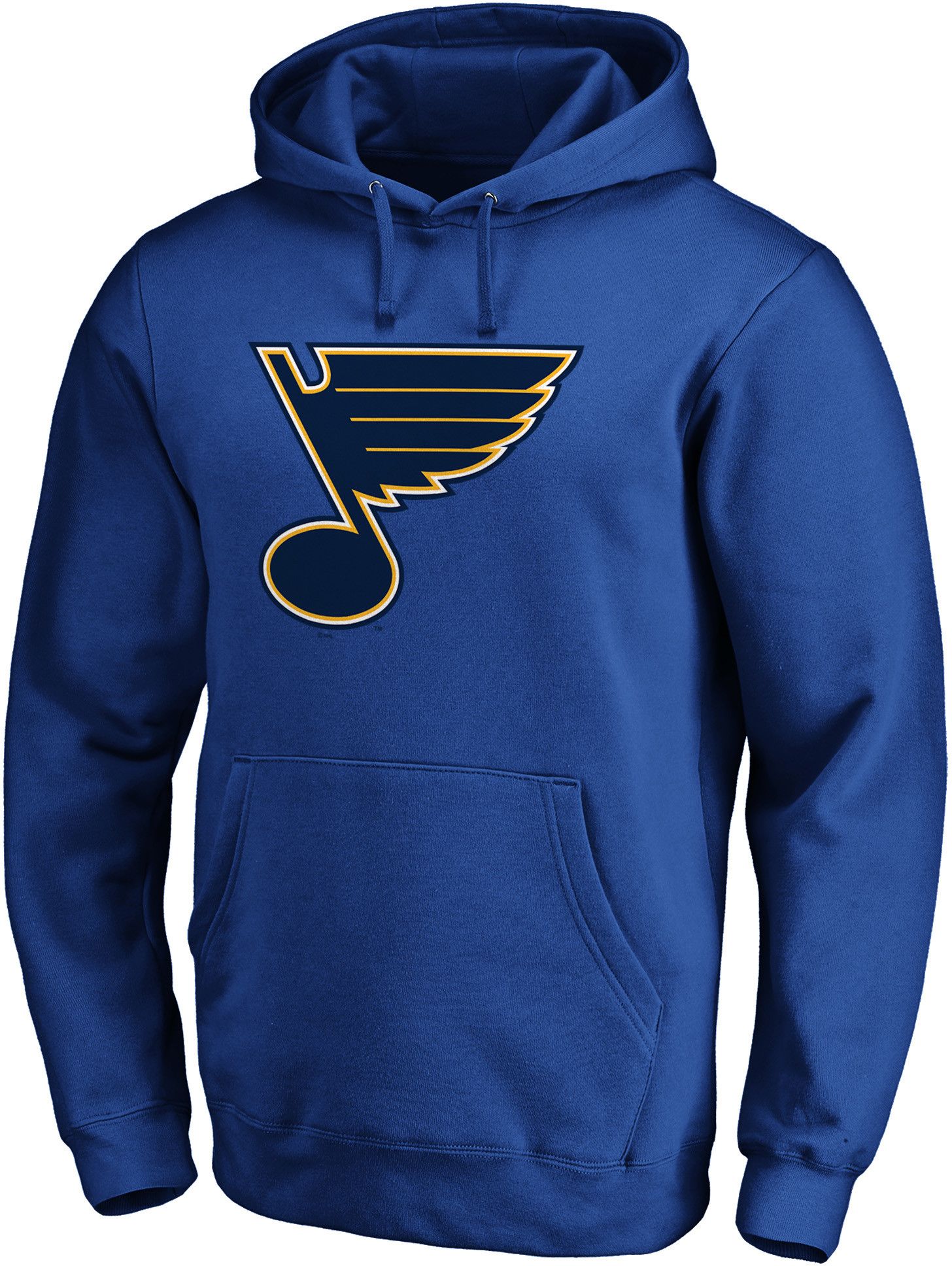 Profile Varsity Men's St. Louis Blues Blue Big and Tall Logo Pullover Hoodie