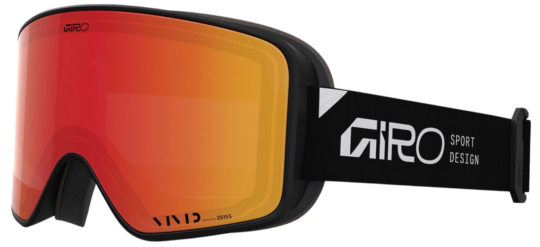 Black Red Strap / Vivid Ember Lens