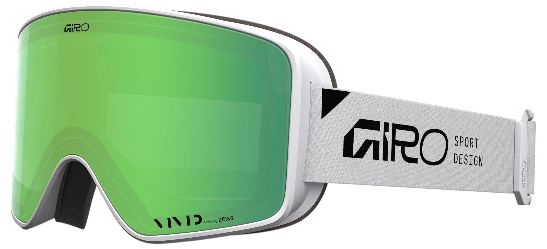White Strap / Vivid Emerald Lens
