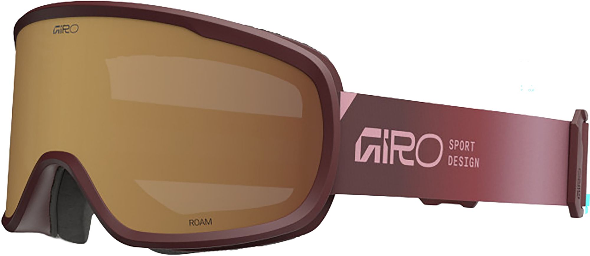 Dark Maroon/Amber Gold