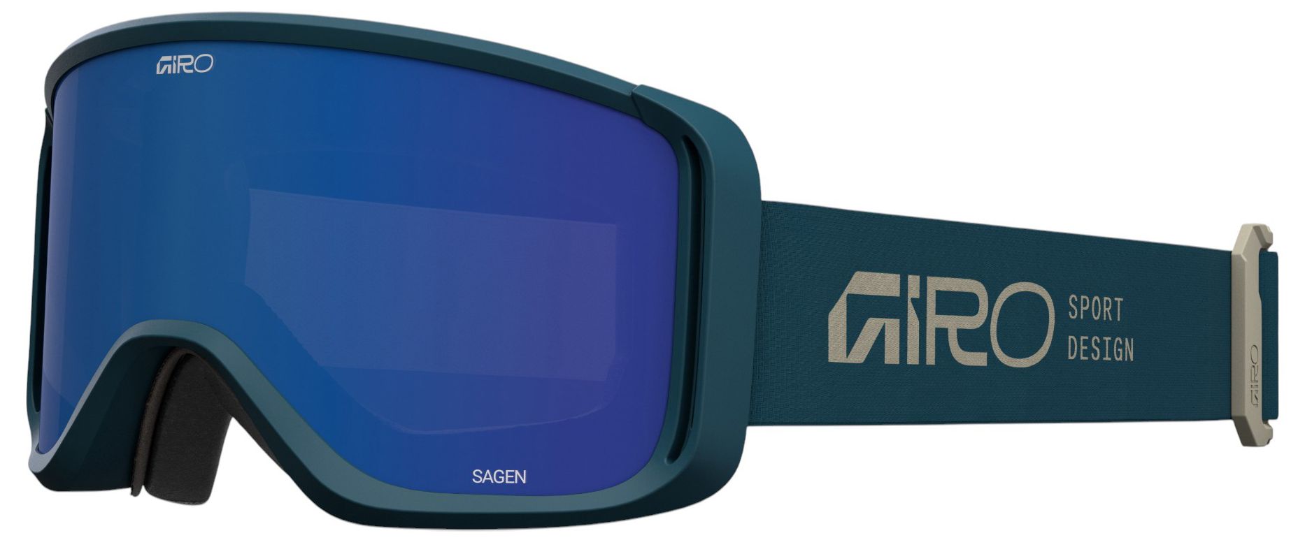 Teal Strap / Grey Cobalt Lens