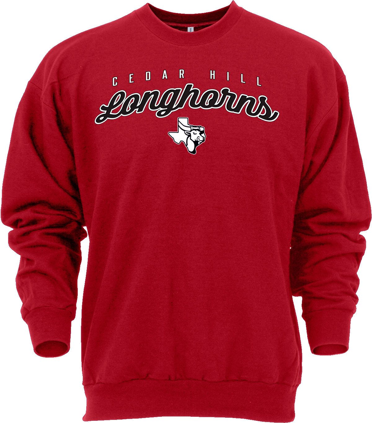 Ohiopyle Prints Men's Cedar Hill High School Crewneck Sweatshirt