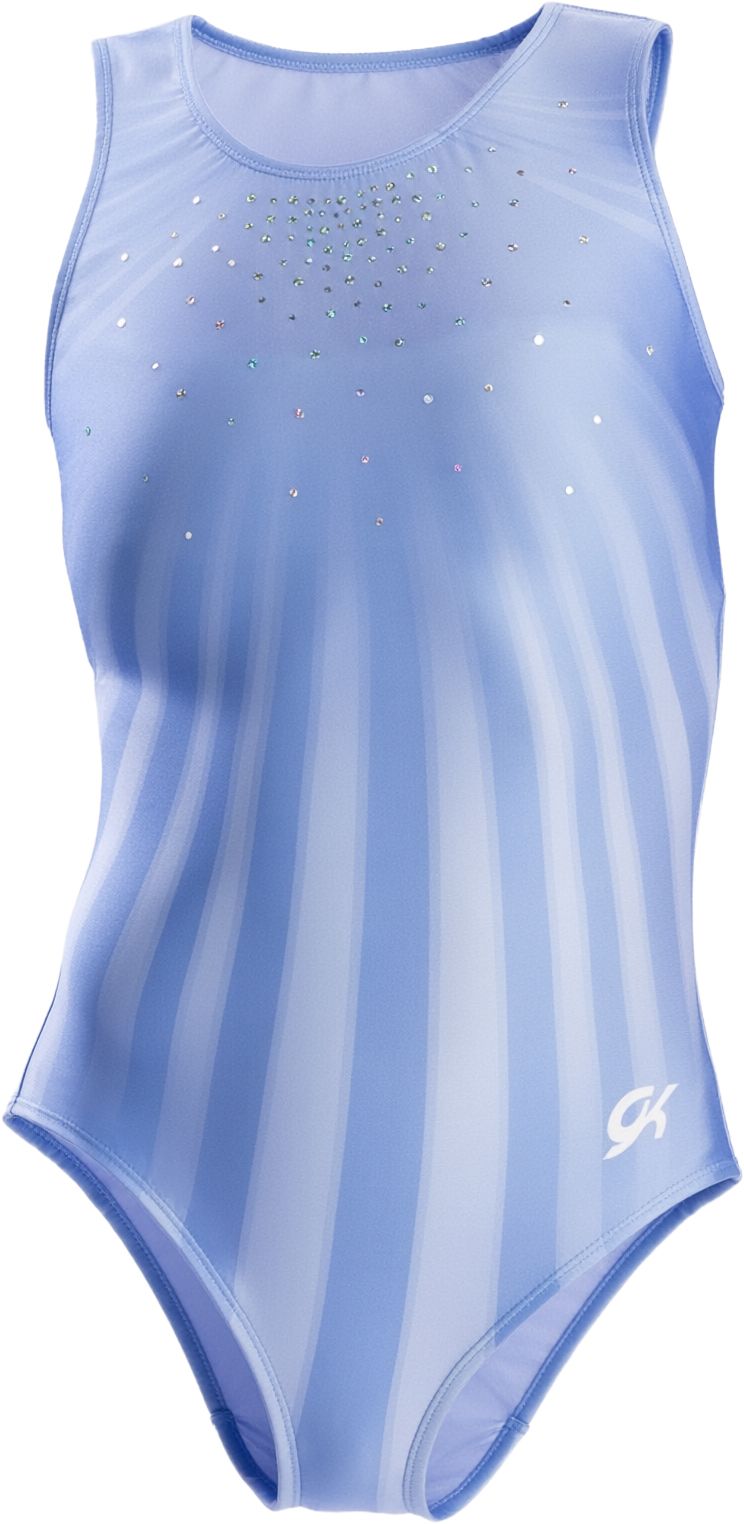 Gk Elite Girls' Purple Radiance Tank Leotard