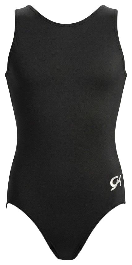 GK Elite Girls' Scoop Back Nylon/Spandex Tank Leotard