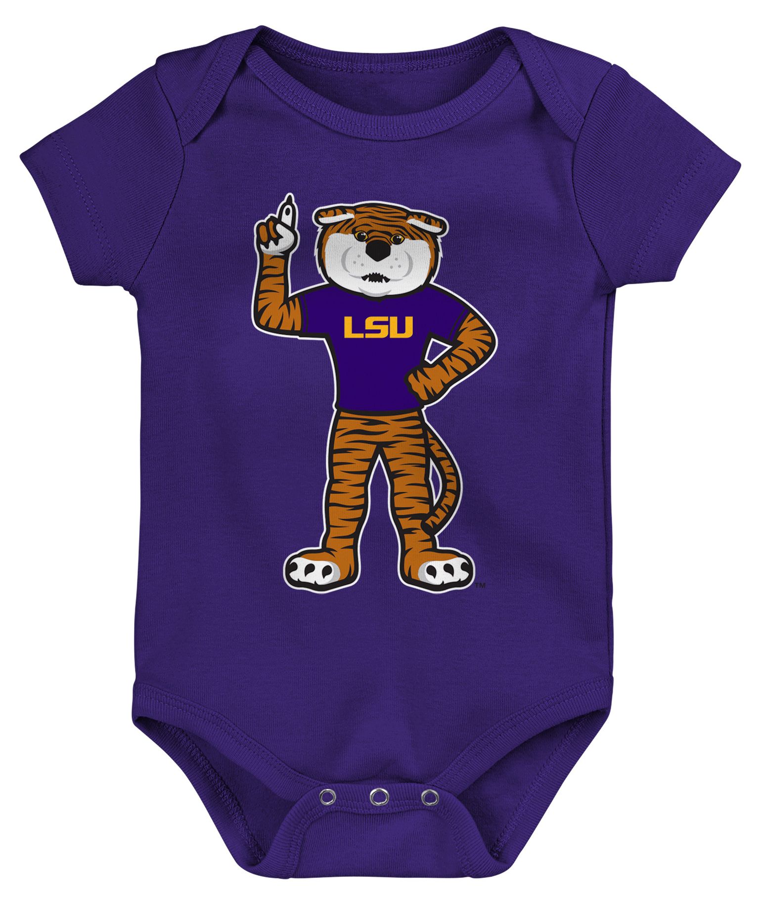 Gen2 Infant LSU Tigers Mascot Creeper Set