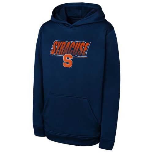 Nike Men's Syracuse Orange Orange Club Fleece Wordmark Pullover