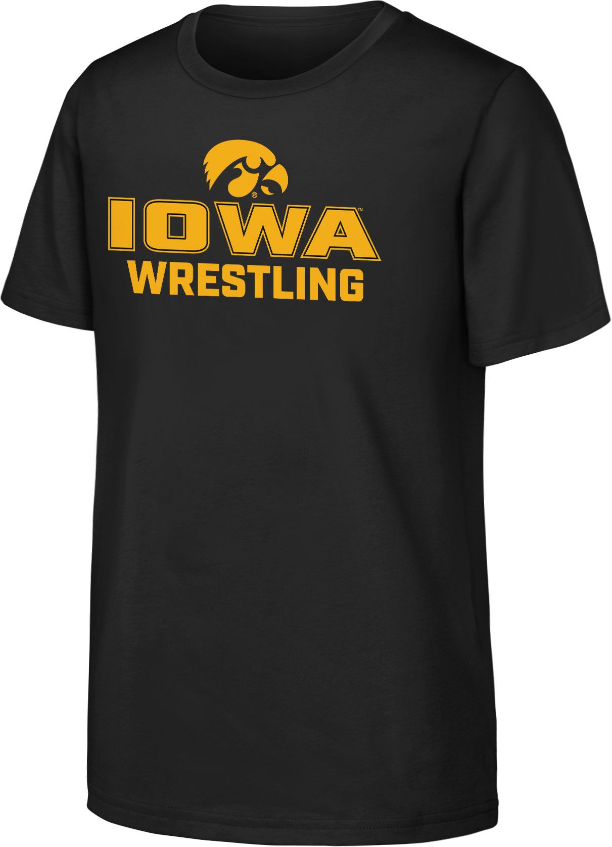 Gen2 Youth Iowa Hawkeyes Black Wrestling T-Shirt