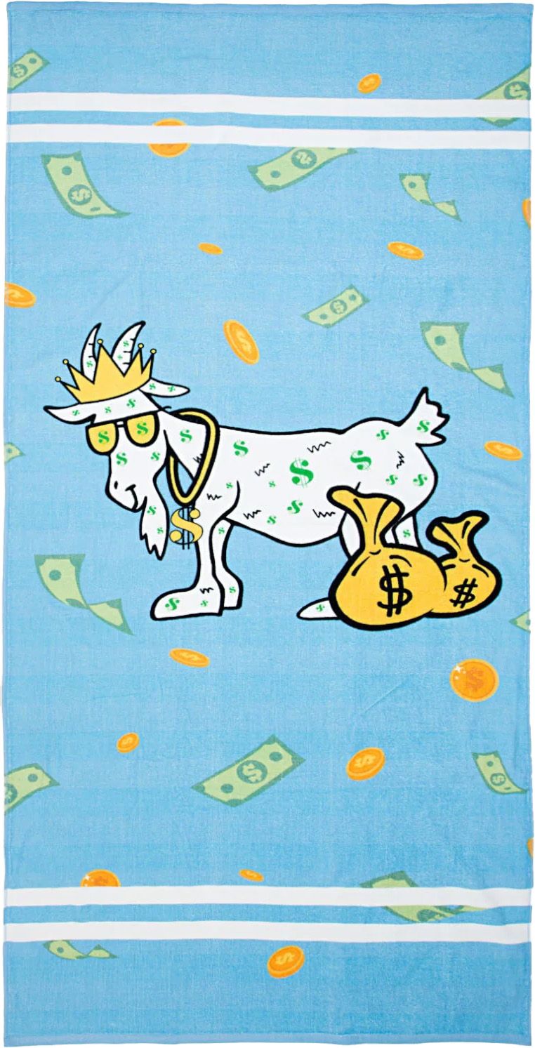 GOAT USA Cash Money Beach Towel