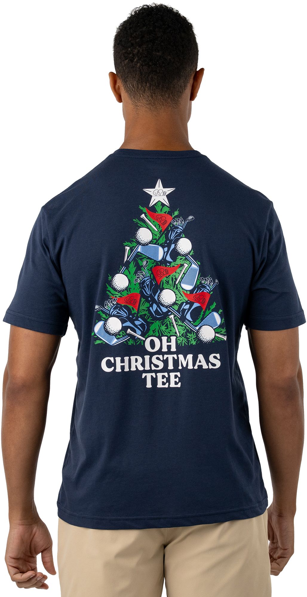 Good Good Golf Men's Oh Christmas Tee Golf T-Shirt
