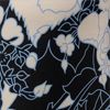 Black/Cream Floral