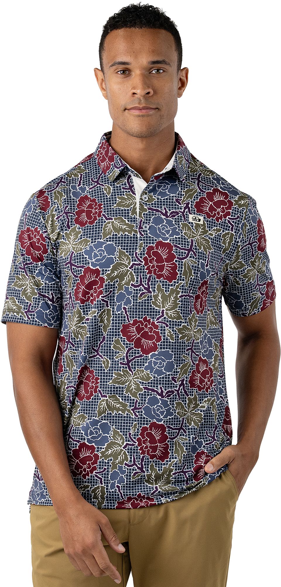 Good Good Golf Men's Wild Wild Wedge Golf Polo