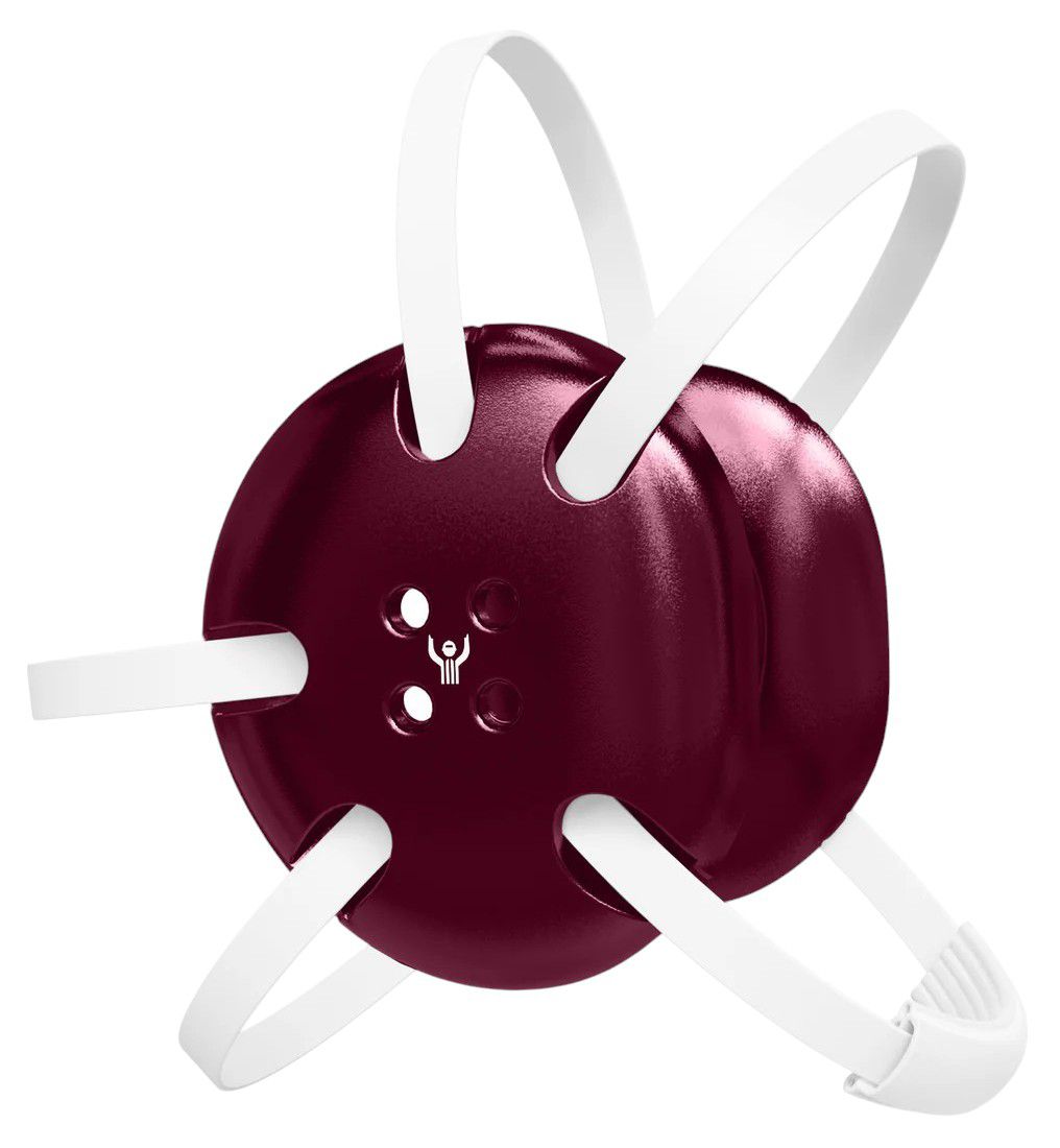 Maroon/White
