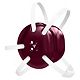 Maroon/White